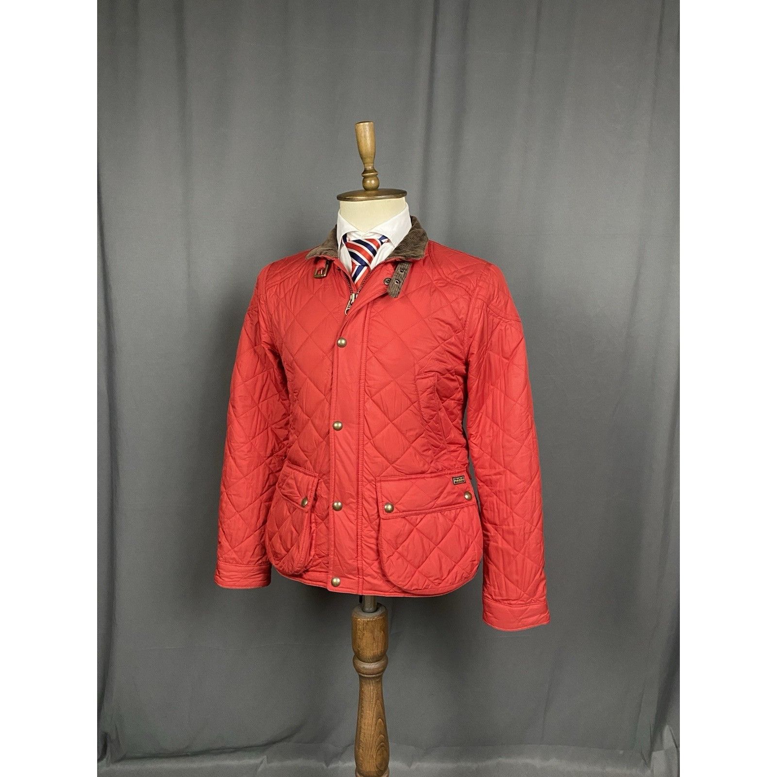Polo Ralph Lauren Polo Ralph Lauren Men's Red Quilted Jacket Size L Size US L / EU 52-54 / 3 - 4 Thumbnail