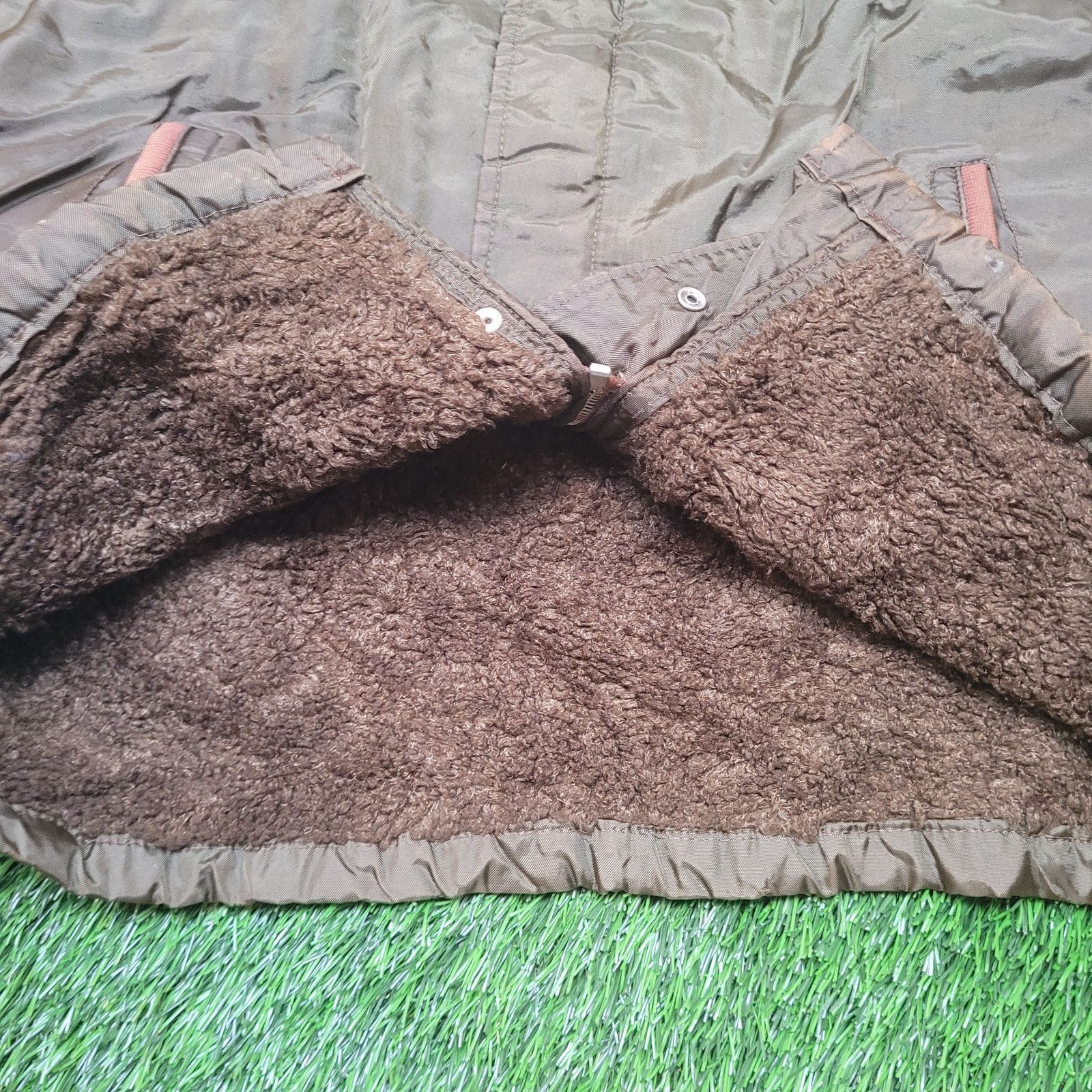 Vintage VTG 60s Sherpa Bomber Jacket L Stocky Fit (Short Arms) Size US L / EU 52-54 / 3 - 3 Thumbnail