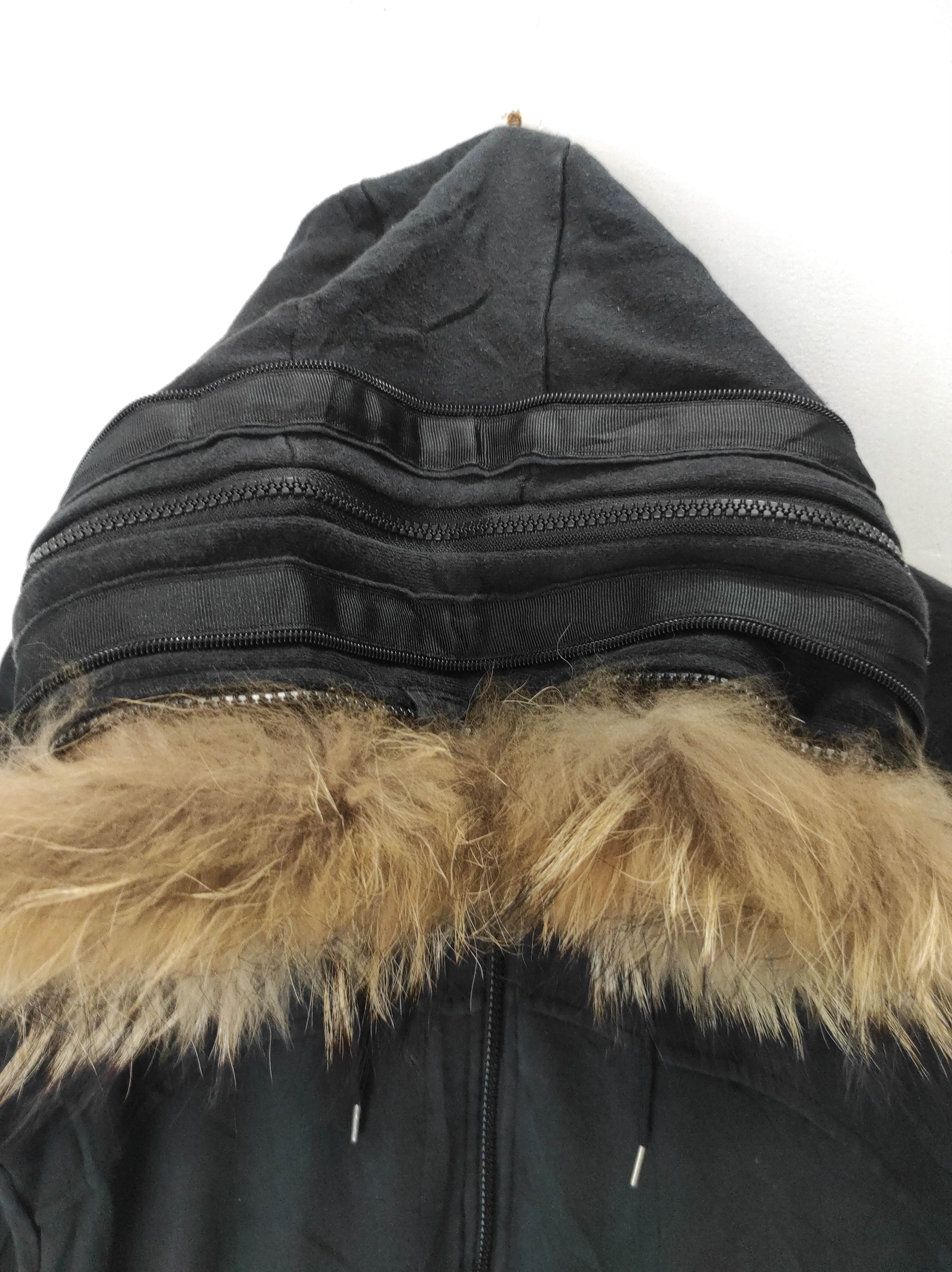 If Six Was Nine ELOQ Multi Zip Fur Hoodie IfSixWasNine LGB style Size US S / EU 44-46 / 1 - 11 Thumbnail