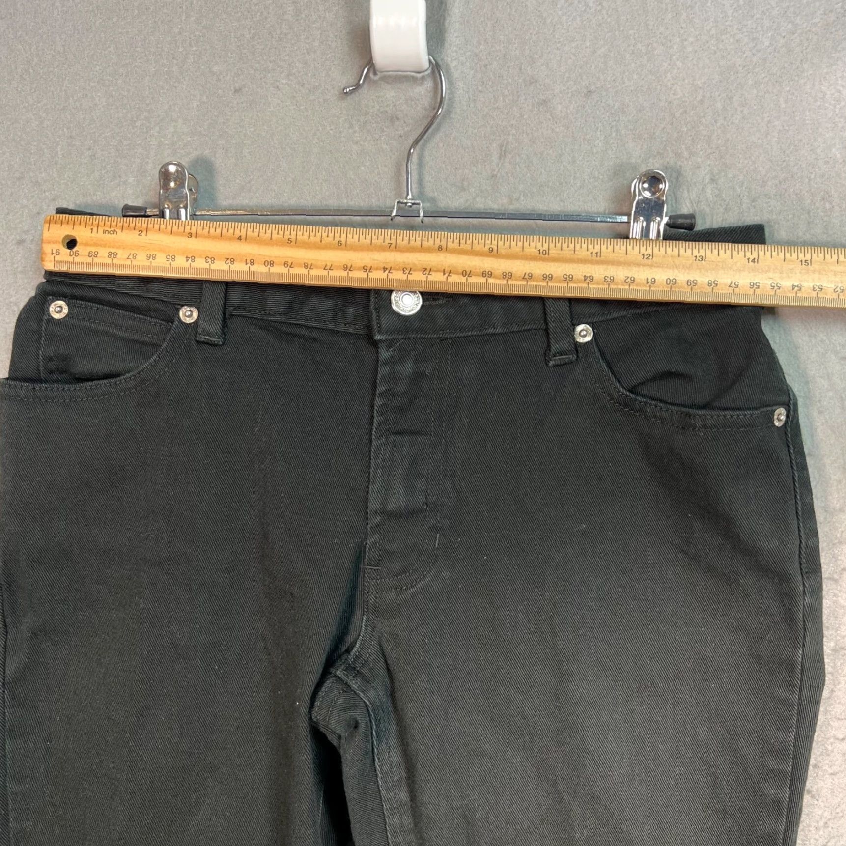Gap Gap Jeans Women's 4R Boot Cut Stretch Black Denim Cotton Blend 5-Pocket Size 4 Regular Inseam 30 Adult Womens Womens Black Gap Size 28" / US 6 / IT 42 - 5 Thumbnail