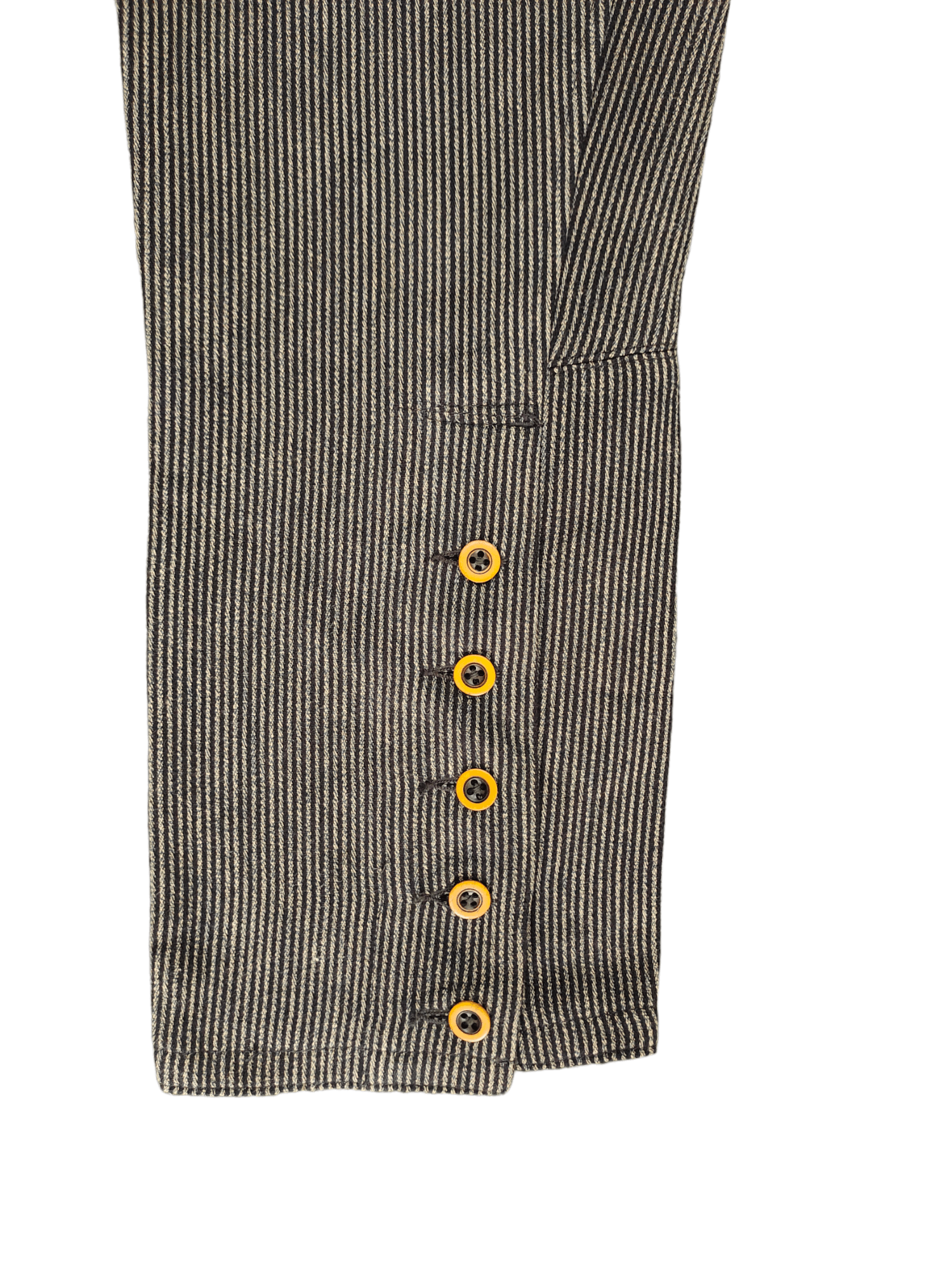 45rpm Japanese Brand 45RPM Striped Button Up 3Q Pants Size 30" / US 8 / IT 44 - 8 Thumbnail