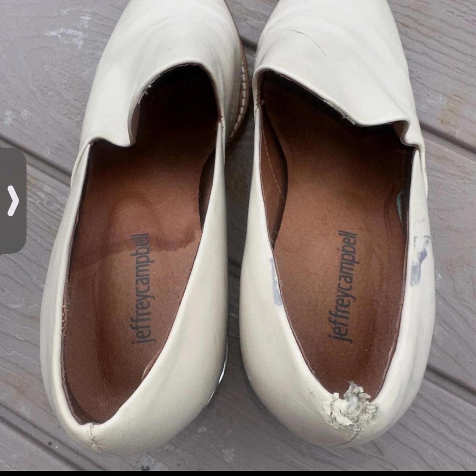 Jeffrey Campbell White Jeffrey Campbell leather loafers #preppy #minimalist Size US 8.5 / IT 38.5 - 4 Thumbnail