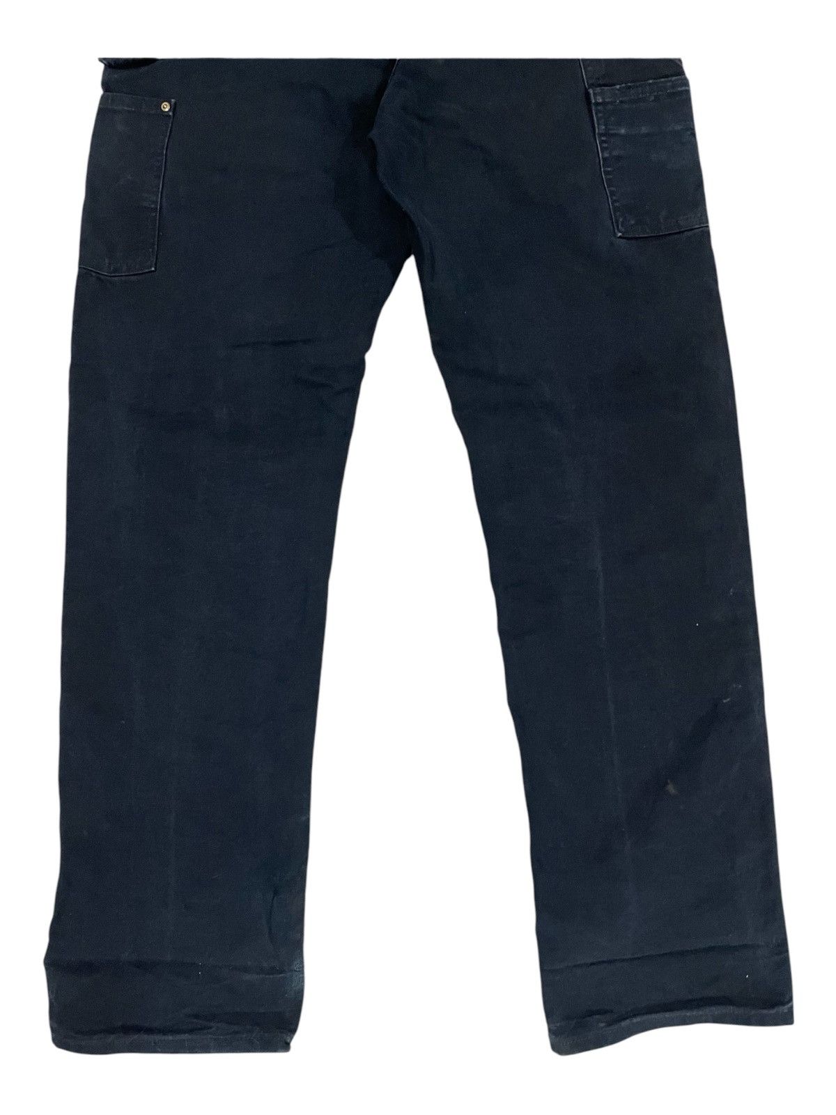 Carhartt Vintage Carhartt Detroit Black Double Knee Duck Cotton Jeans Size US 30 / EU 46 - 7 Thumbnail