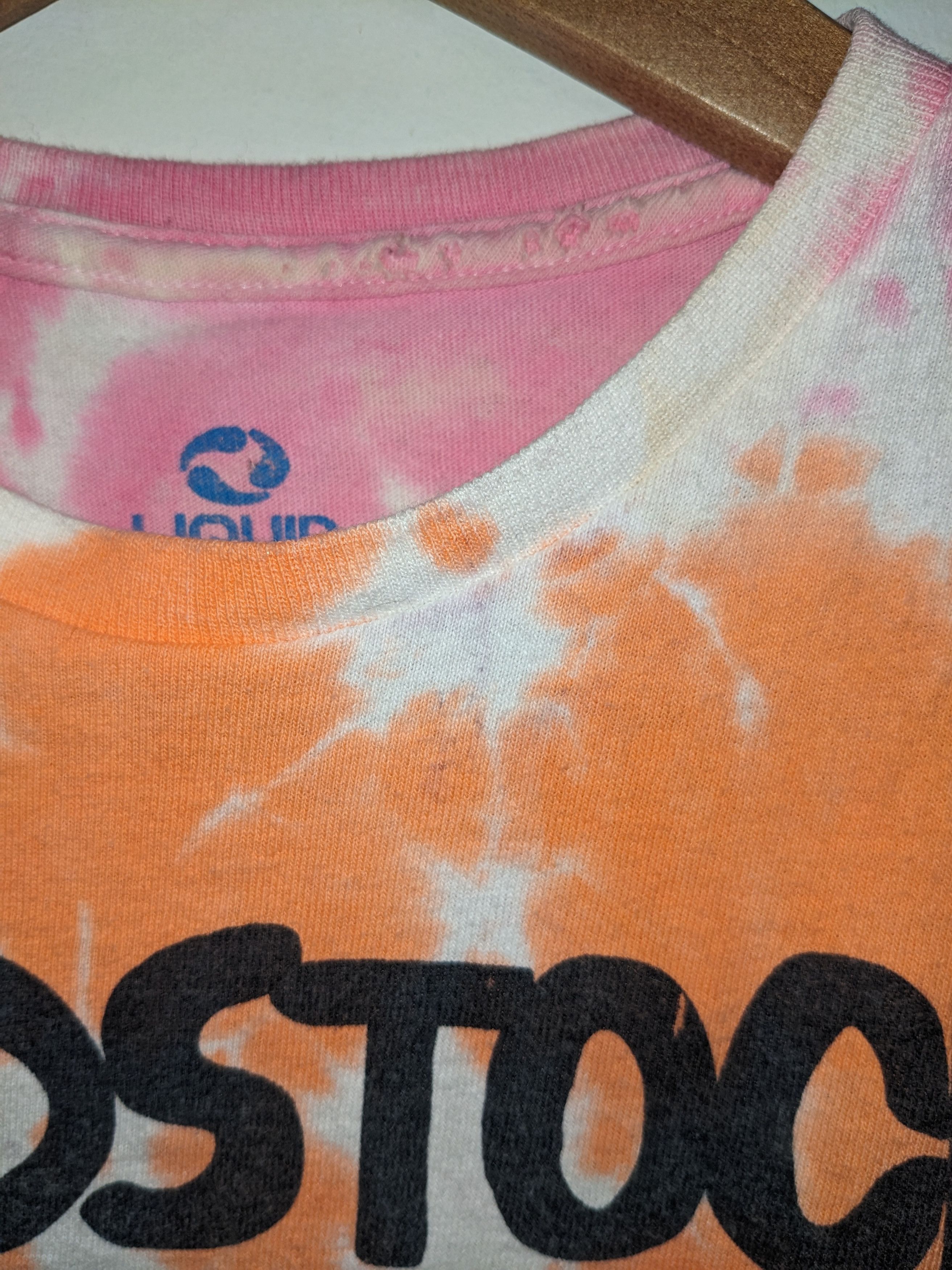 Liquid Blue × Vintage Woodstock 3 Days of Peace Liquid Blue Tie Dye Medium T-Shirt Size US M / EU 48-50 / 2 - 9 Thumbnail