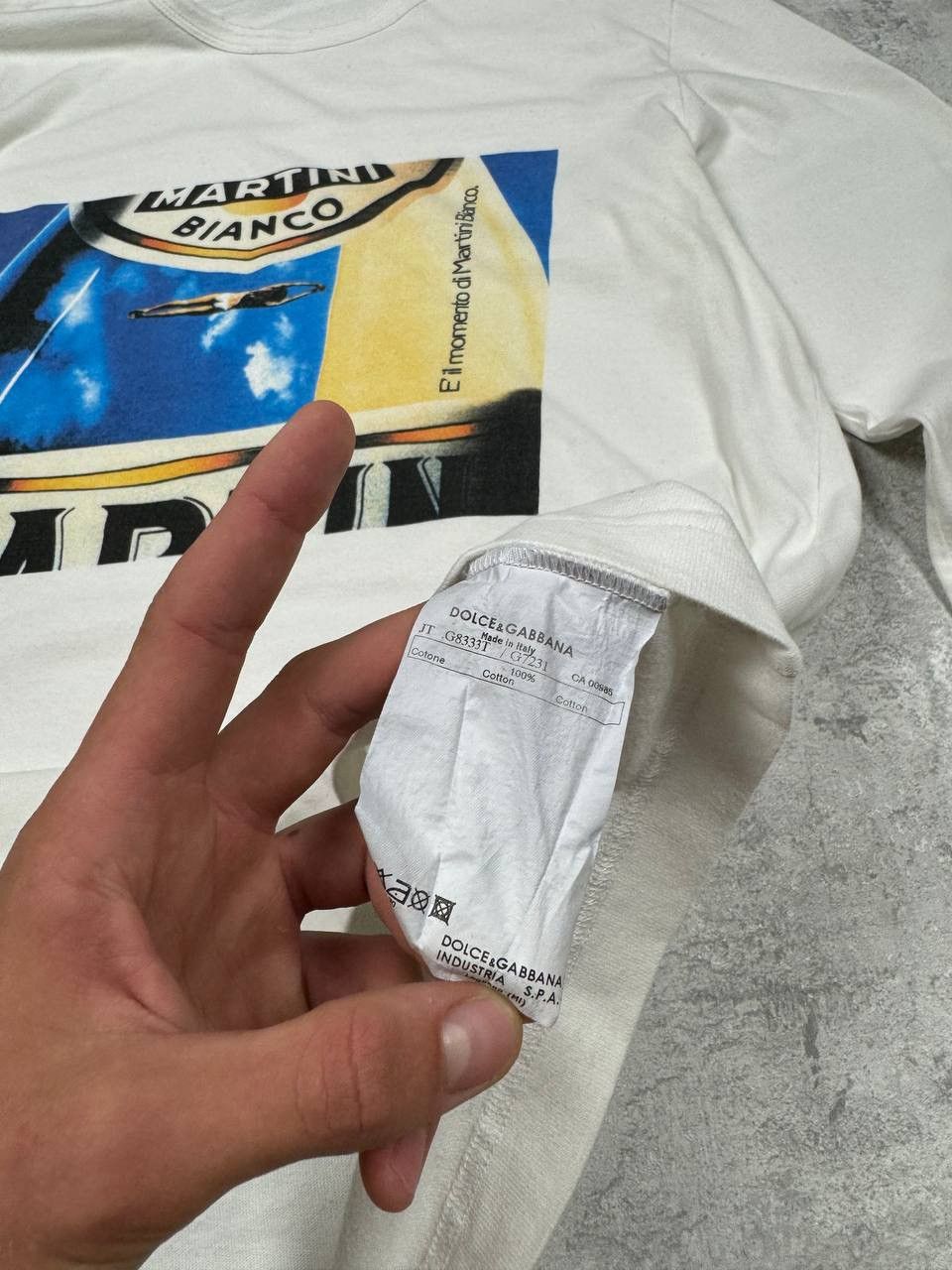 Dolce & Gabbana Vintage Dolce & Gabbana Longsleeve Martini Bianco Size US XL / EU 56 / 4 - 13 Thumbnail