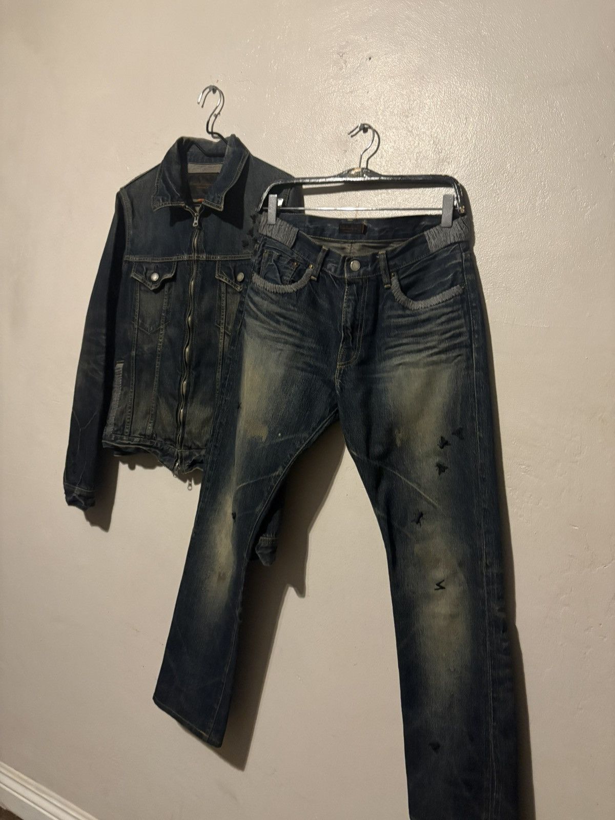 Undercover aw06 undercover denim bug set “guru guru” Size US 29 - 3 Thumbnail
