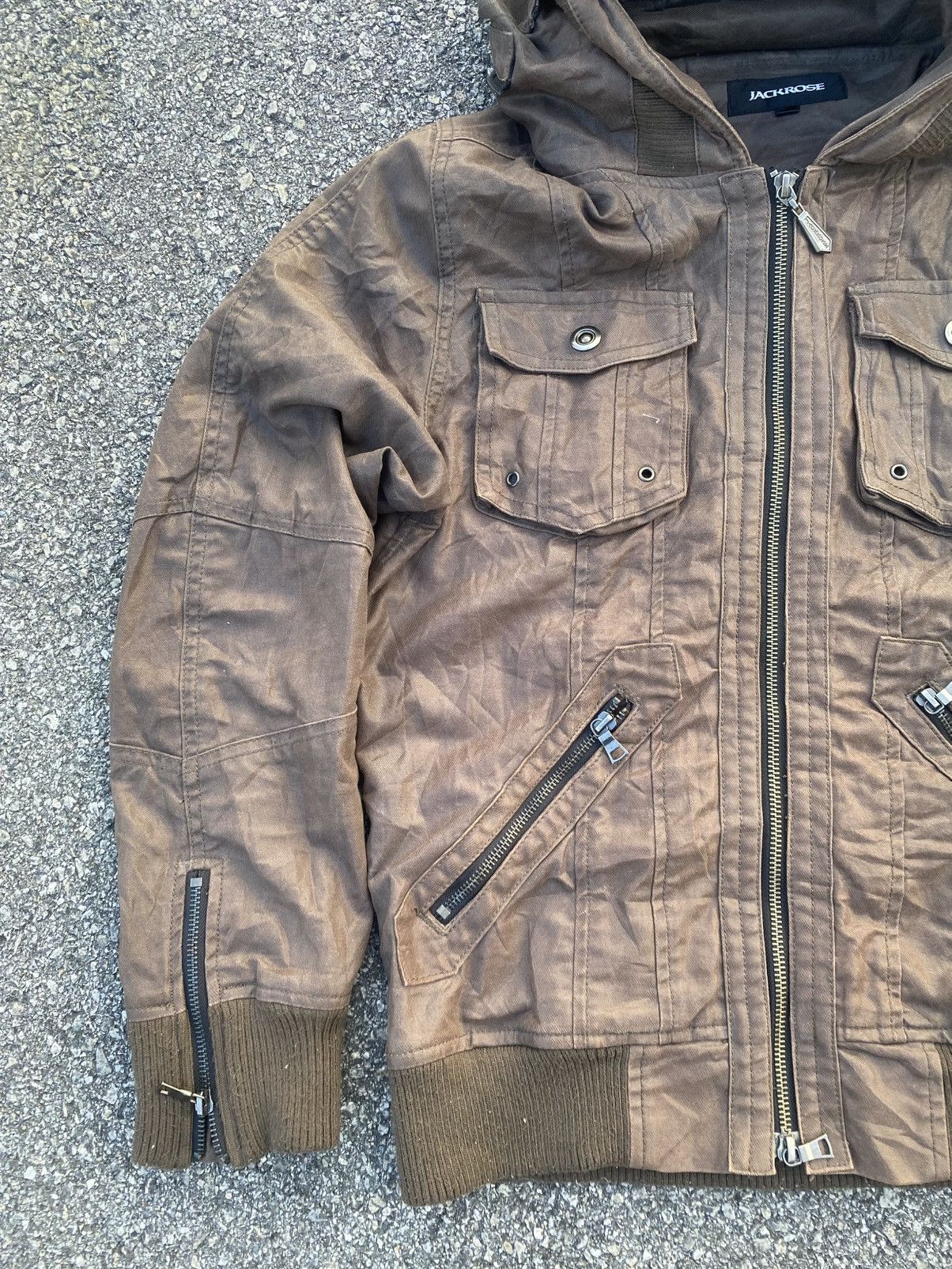 If Six Was Nine Vintage 00's jackrose coated wax bono jacket Size US M / EU 48-50 / 2 - 3 Thumbnail