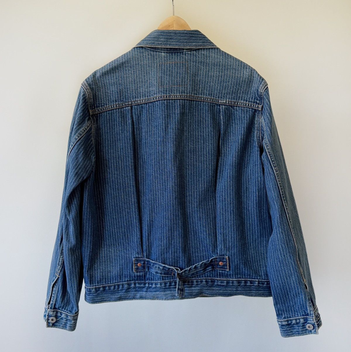 Levi's Levi’s Striped Denim Jacket – Men’s M Size US M / EU 48-50 / 2 - 2 Thumbnail