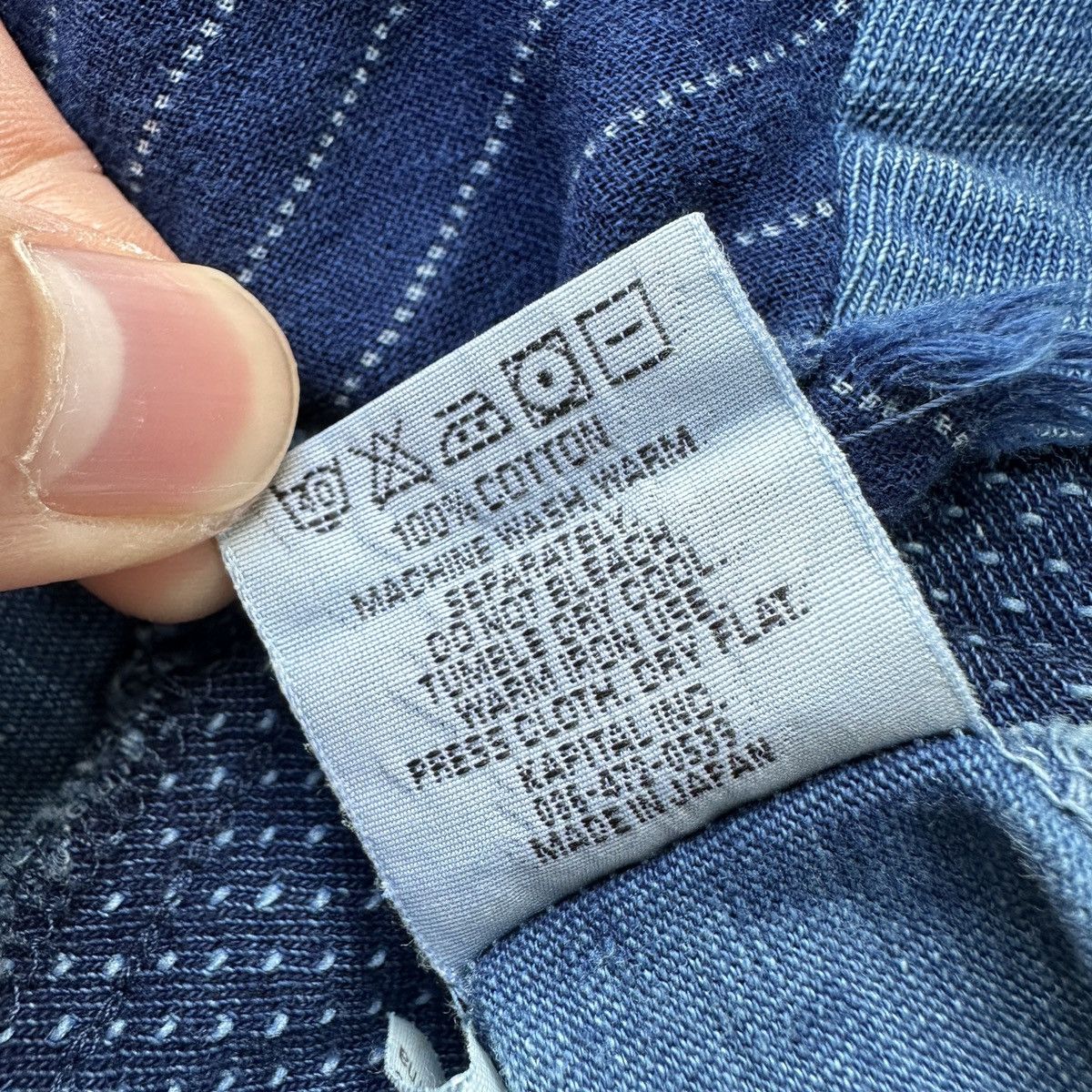 Japanese Brand Betsy Ross Boro American Stars flag patchwork tee Size US L / EU 52-54 / 3 - 16 Thumbnail
