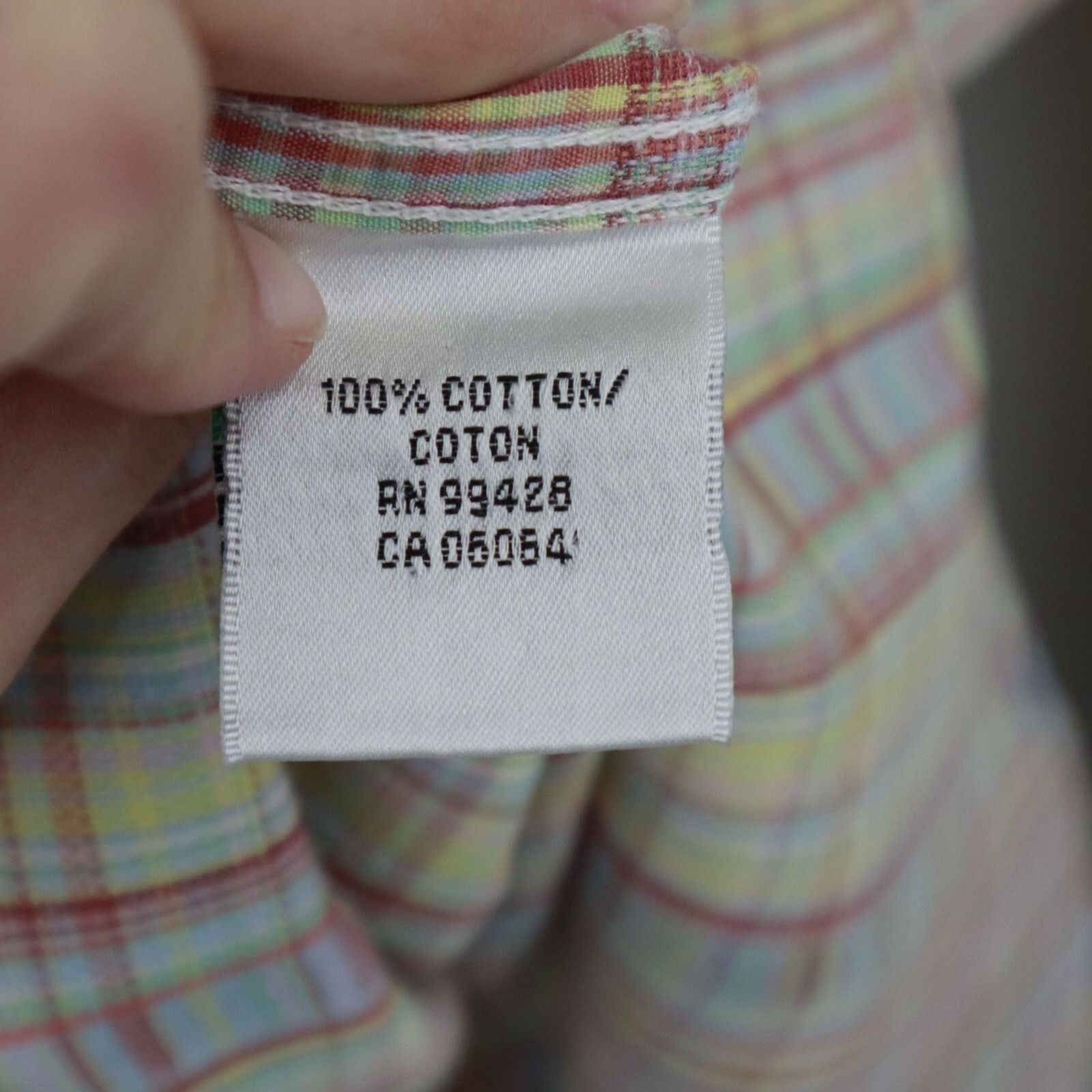 BUGATCHI Bugatchi Uomo Plaid Button Down Shirt Mens XL Multi Preppy Size US XL / EU 56 / 4 - 4 Thumbnail