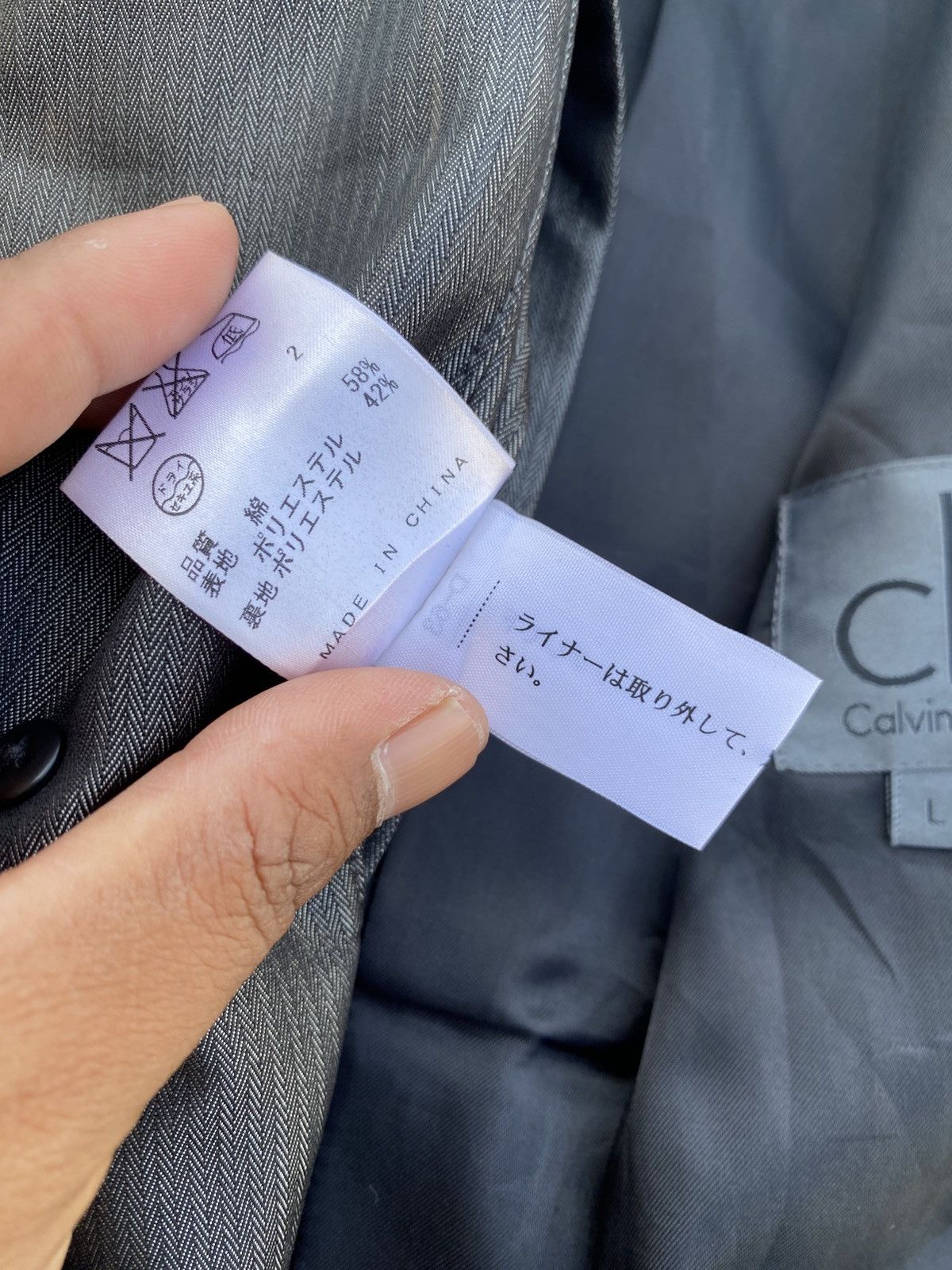 Calvin Klein Rare Vintage Calvin Klein Button Front Coat/Jacket Size US M / EU 48-50 / 2 - 12 Thumbnail