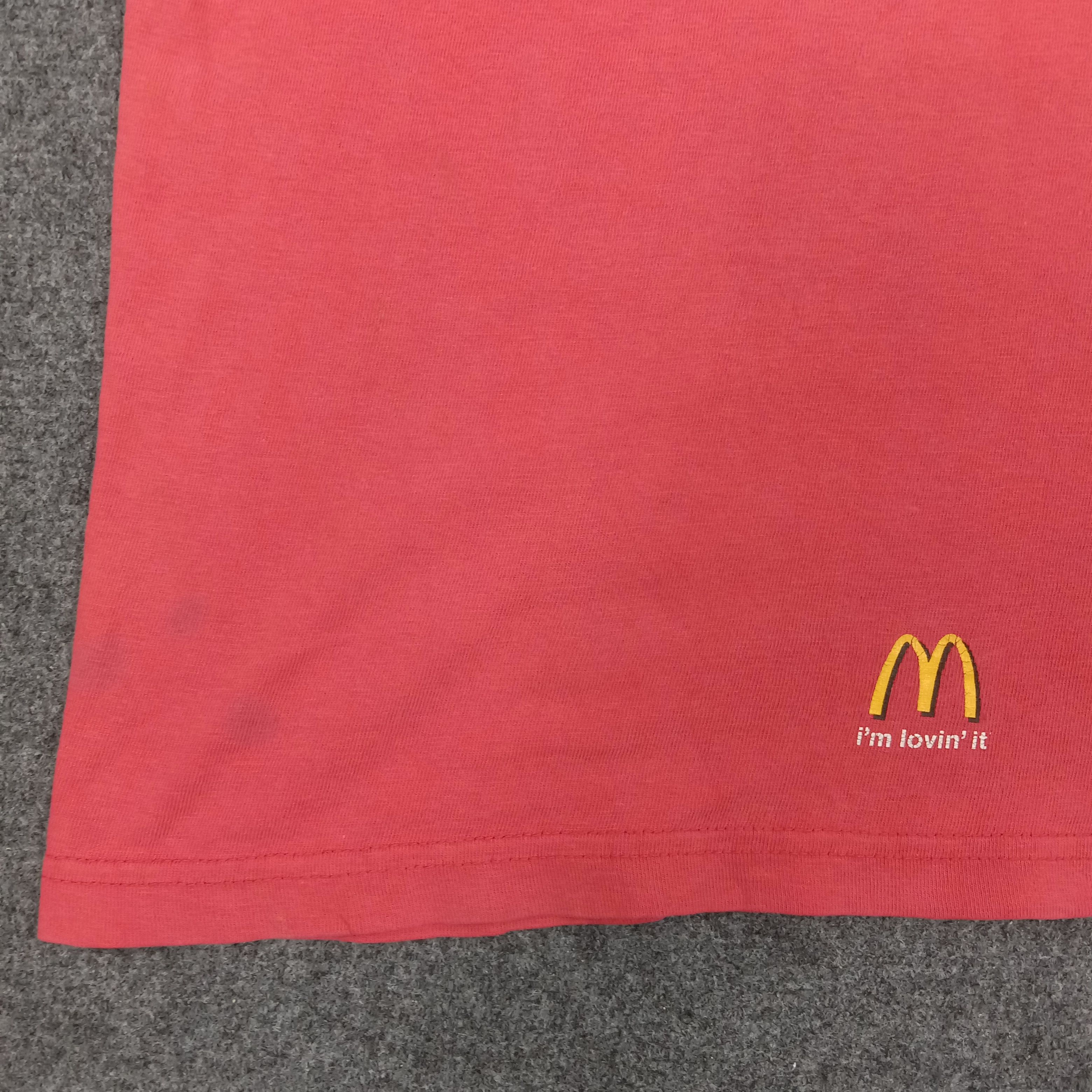 Mc Donald I'm Loving' It Restaurant Promo MCD Tshirt