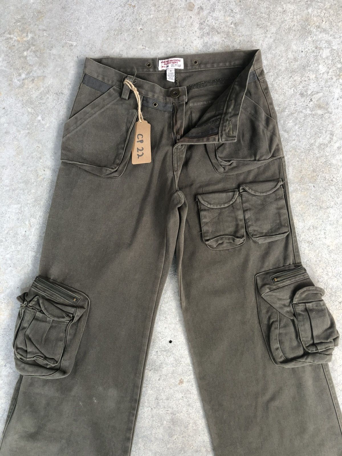 If Six Was Nine American eagle Flared Pants Multipocket Size US 29 - 3 Thumbnail