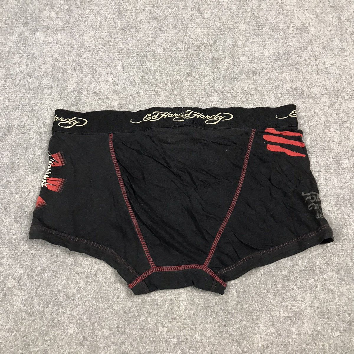 Ed Hardy × Japanese Brand ED HARDY BLACK BOXSE Size 32 - 5 Thumbnail