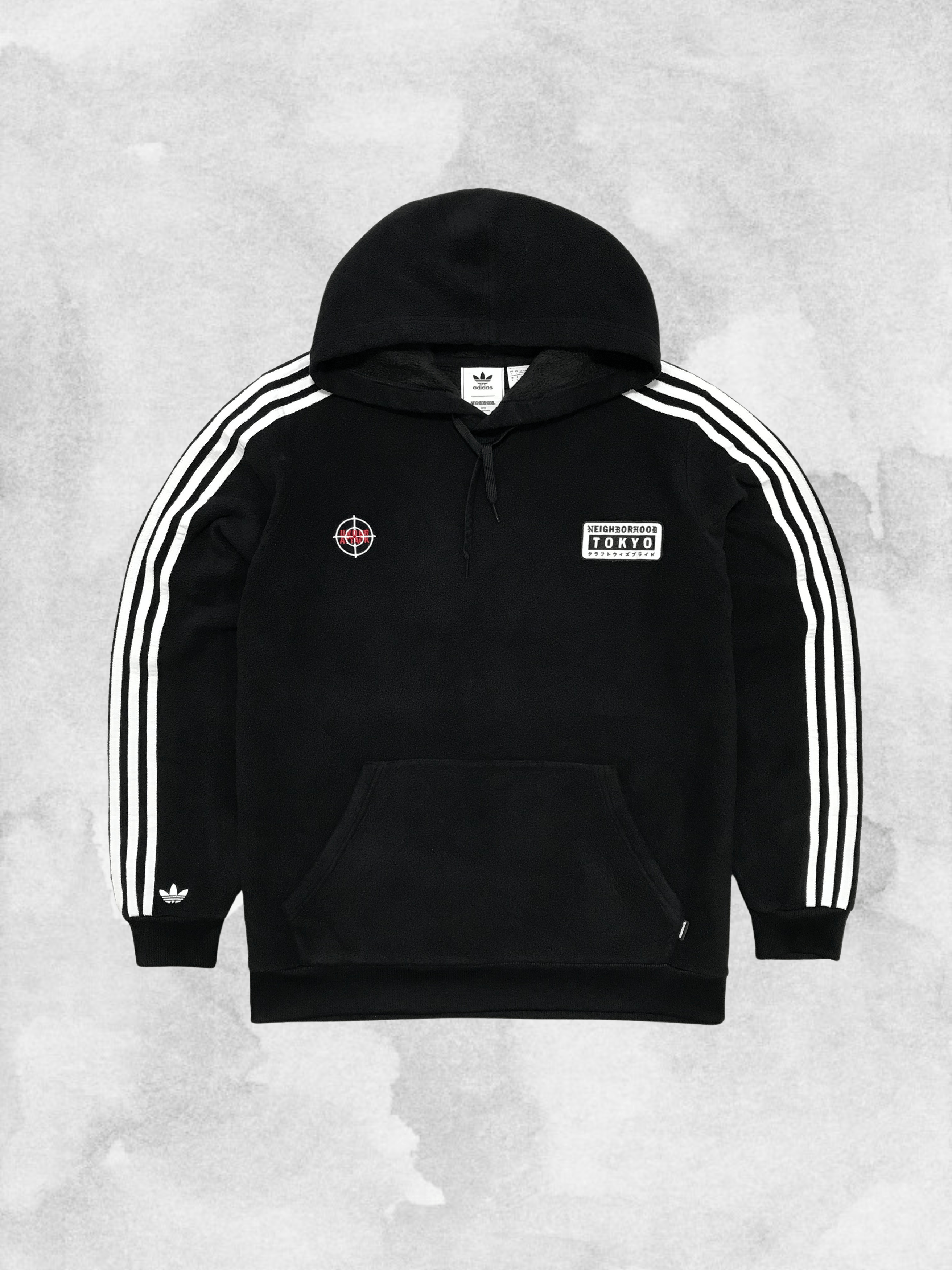 Adidas Neighborhood NBHD Hoodie Fleece Tokyo Hoody Big Logo