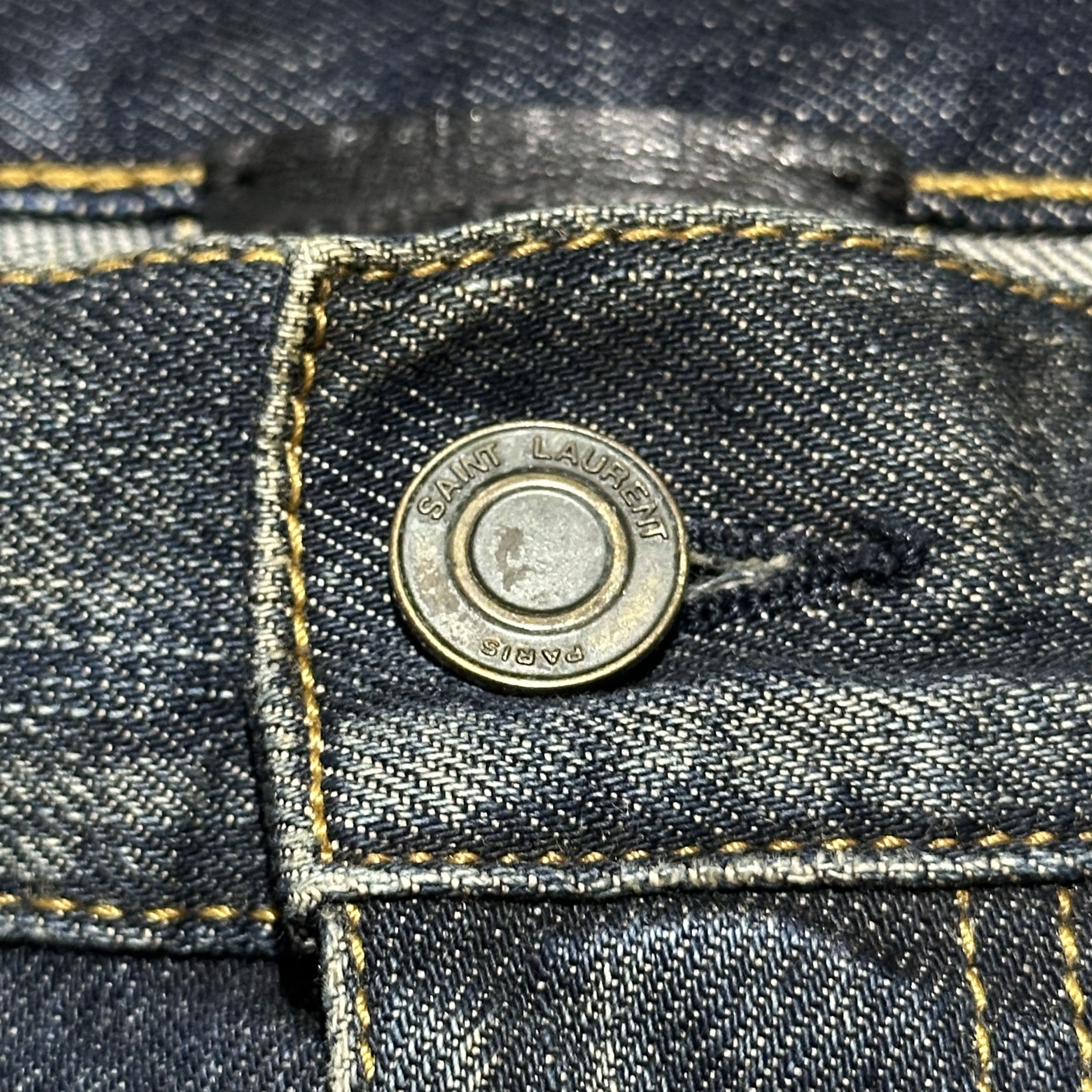 Saint Laurent Paris Saint Laurent Denim Pants Size US 28 / EU 44 - 6 Thumbnail