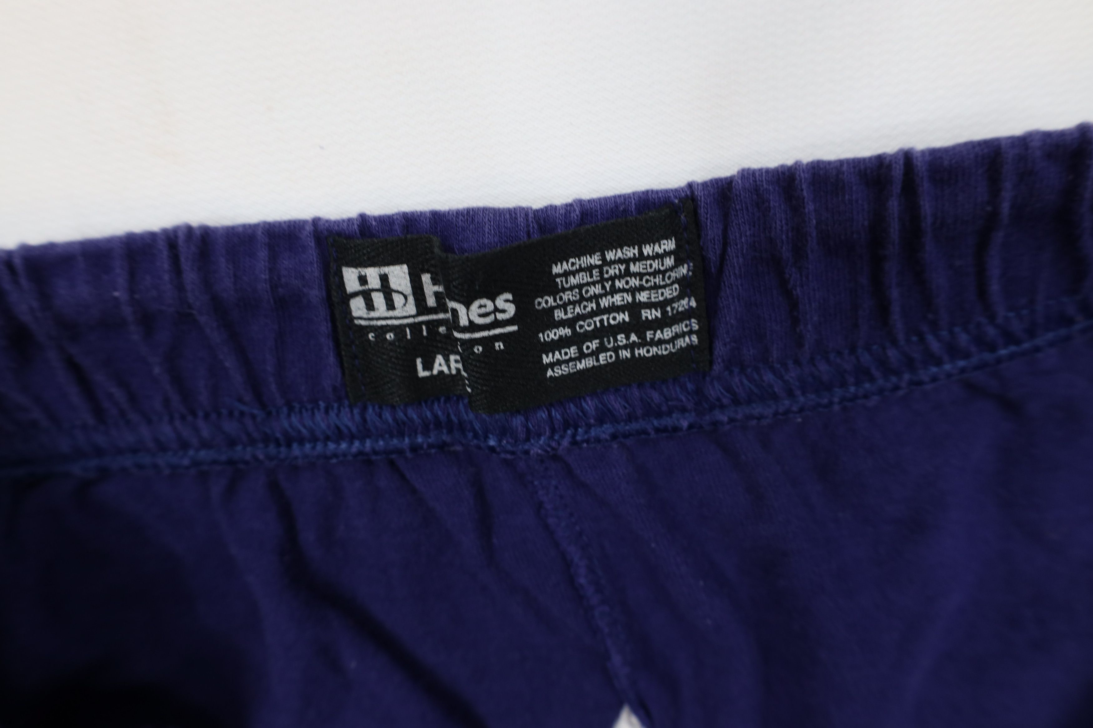 Vintage Vintage 90s Streetwear Above Knee Dad Shorts Blue Cotton Size US 34 / EU 50 - 7 Thumbnail