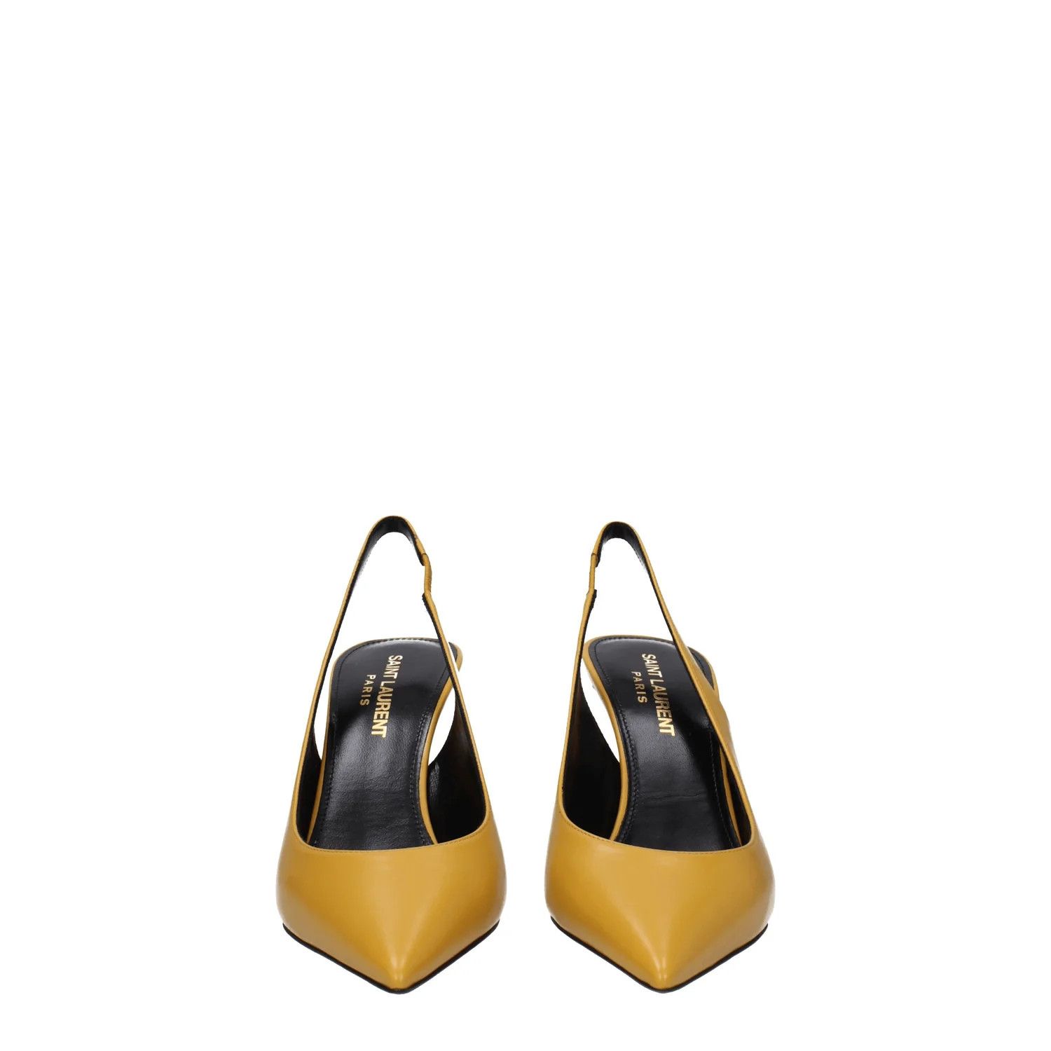 ob1o1e1124 Leather Sandals in Yellow