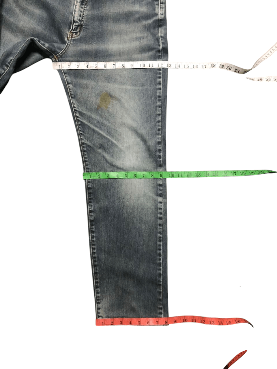 Edwin Vintage Edwin 604 Flare Distressed Dirty Denim Pants Size US 33 - 22 Thumbnail