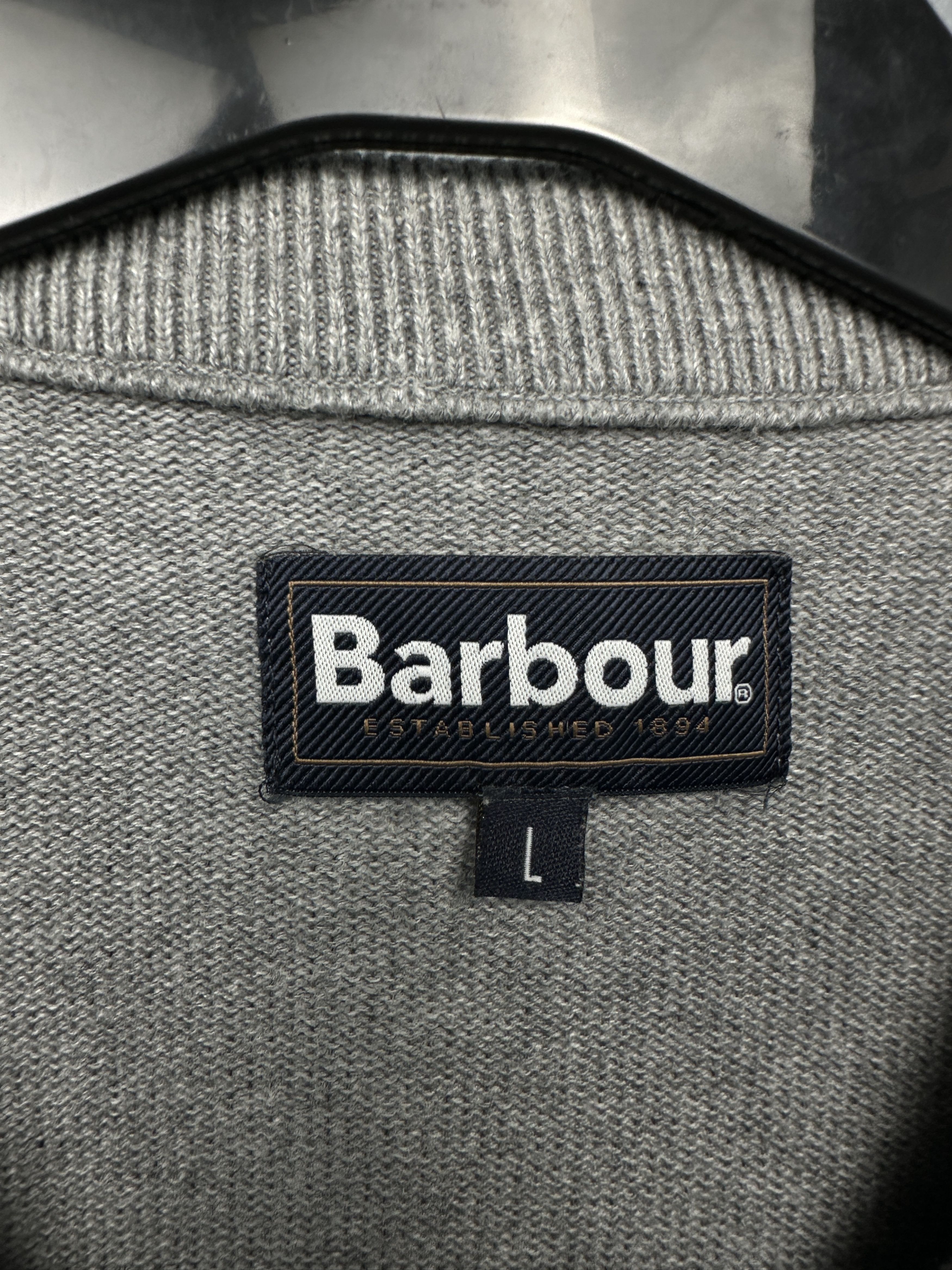 Barbour Barbour Vintage Mens 1\4 Quarter Zip Sweater Size US L / EU 52-54 / 3 - 4 Thumbnail