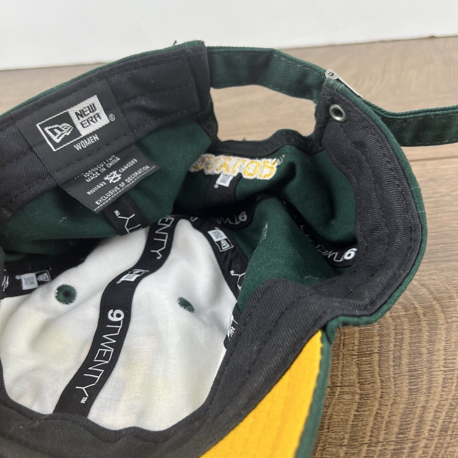 New Era Baylor Bears Hat Baylor New Era 9Twenty White Adjustable Hat Size ONE SIZE - 16 Thumbnail