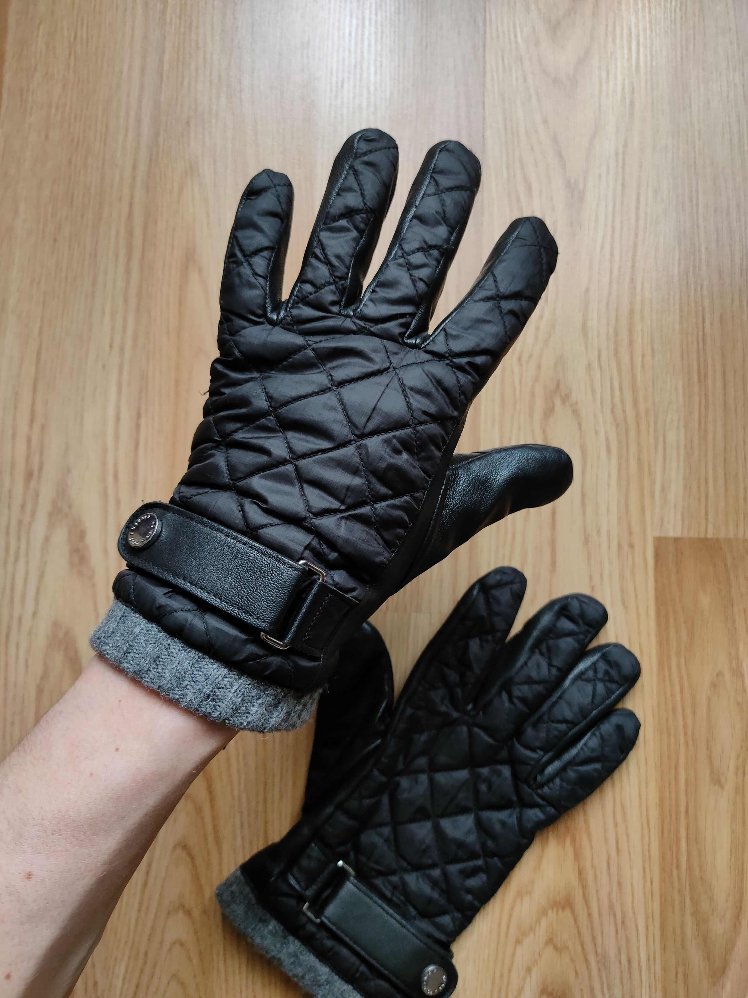Polo Ralph Lauren Polo Ralph Lauren leather gloves stylish woolen gloves RL Size ONE SIZE - 1 Thumbnail