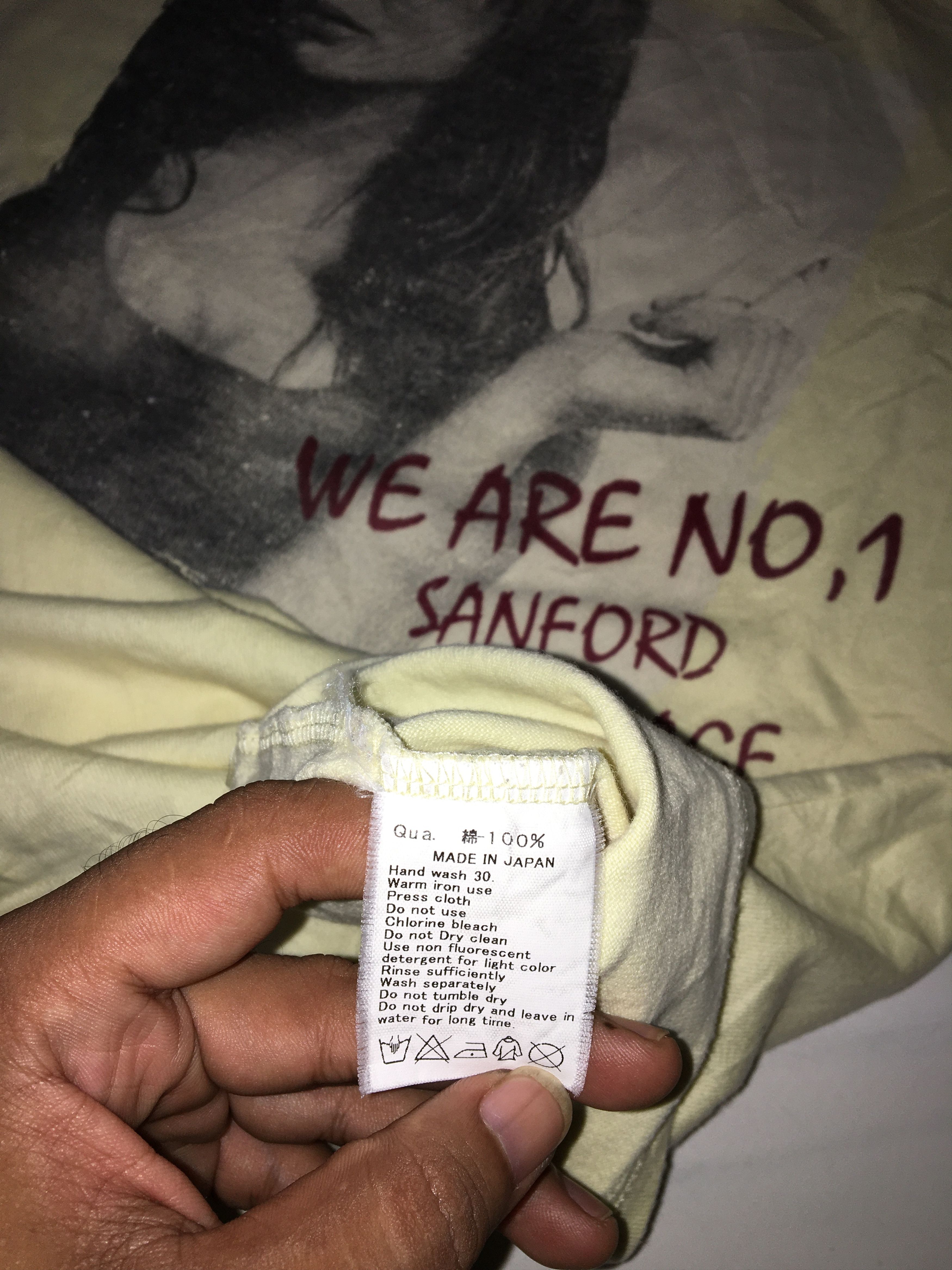 Designer SANFORD TSHIRT Size US L / EU 52-54 / 3 - 6 Thumbnail