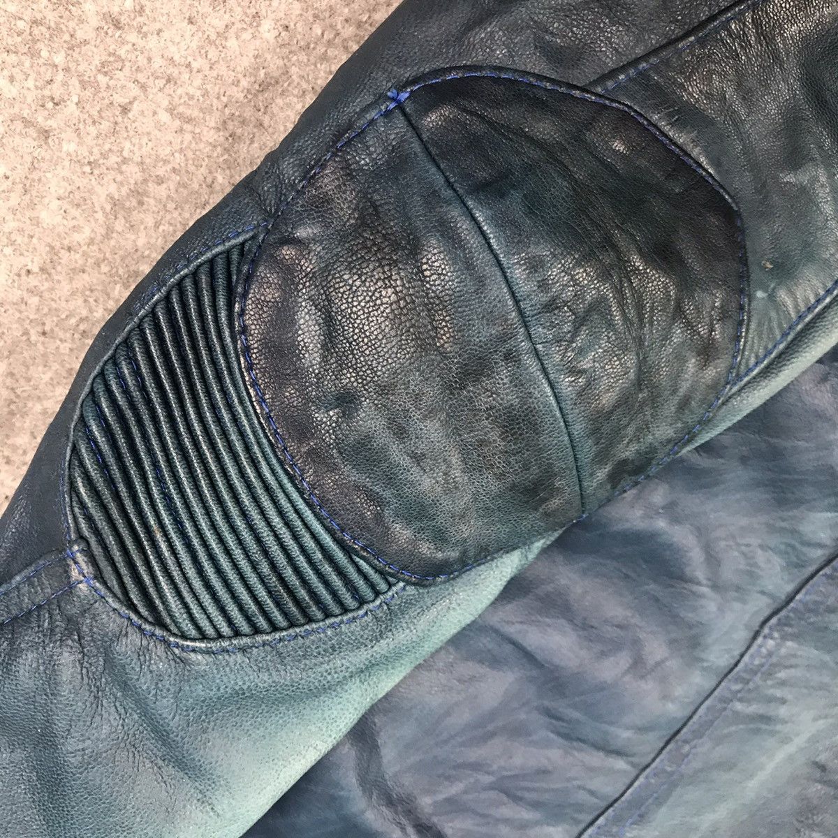14th Addiction 14th Addiction Ifsixwasnine Style Leather Faded Jacket Size US S / EU 44-46 / 1 - 7 Thumbnail