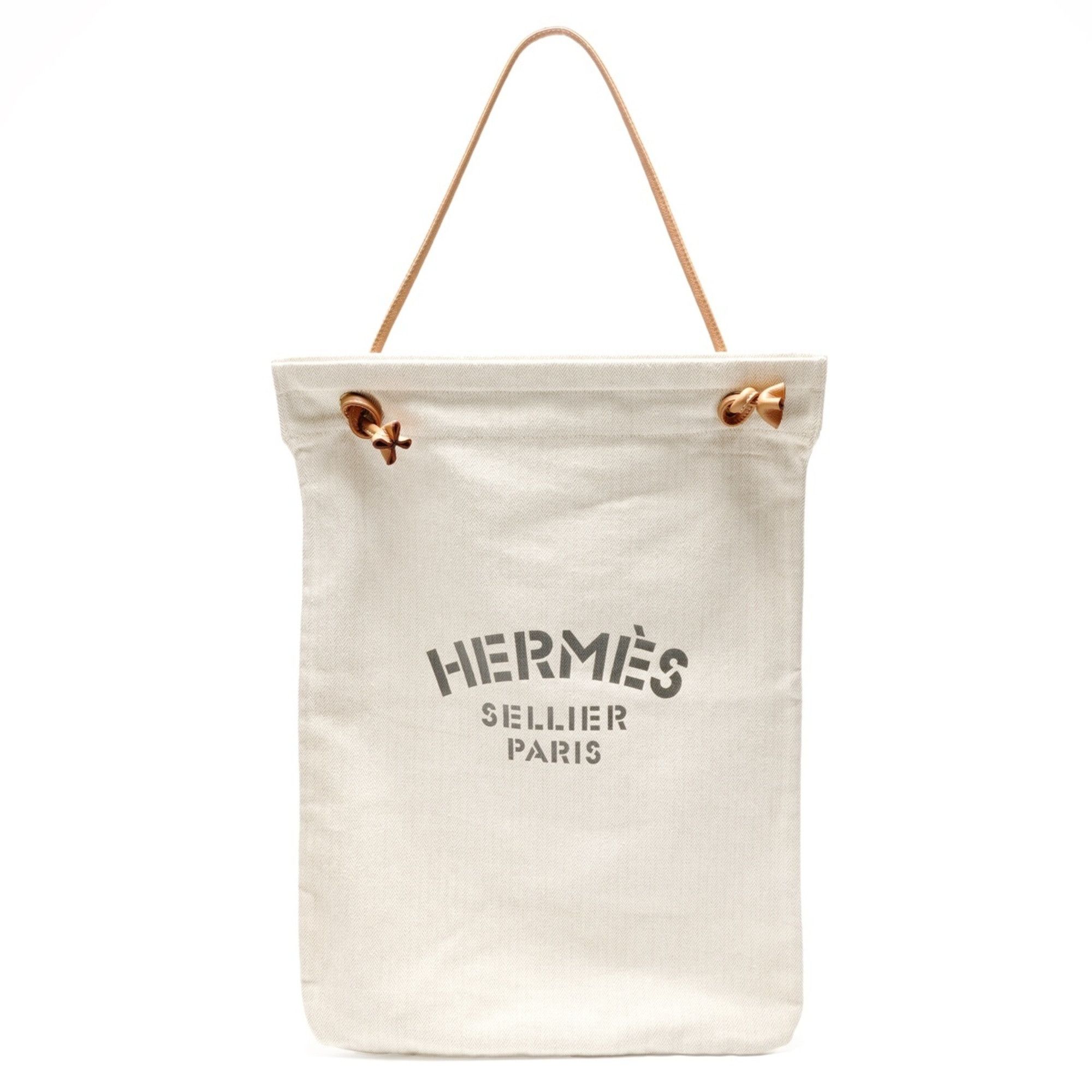 Hermes Hermes Hermès Aline GM canvas shoulder bag in beige Size ONE SIZE - 1 Thumbnail