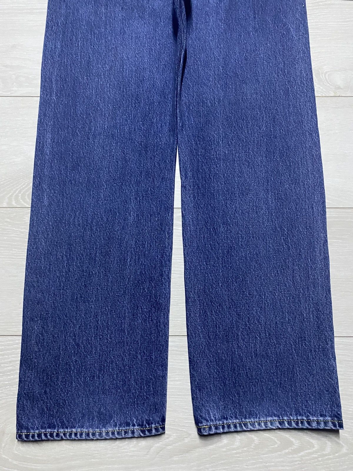 Levi's Vintage Levis Big E Blue Wash Distressed Loose Jeans Size US 32 / EU 48 - 6 Thumbnail