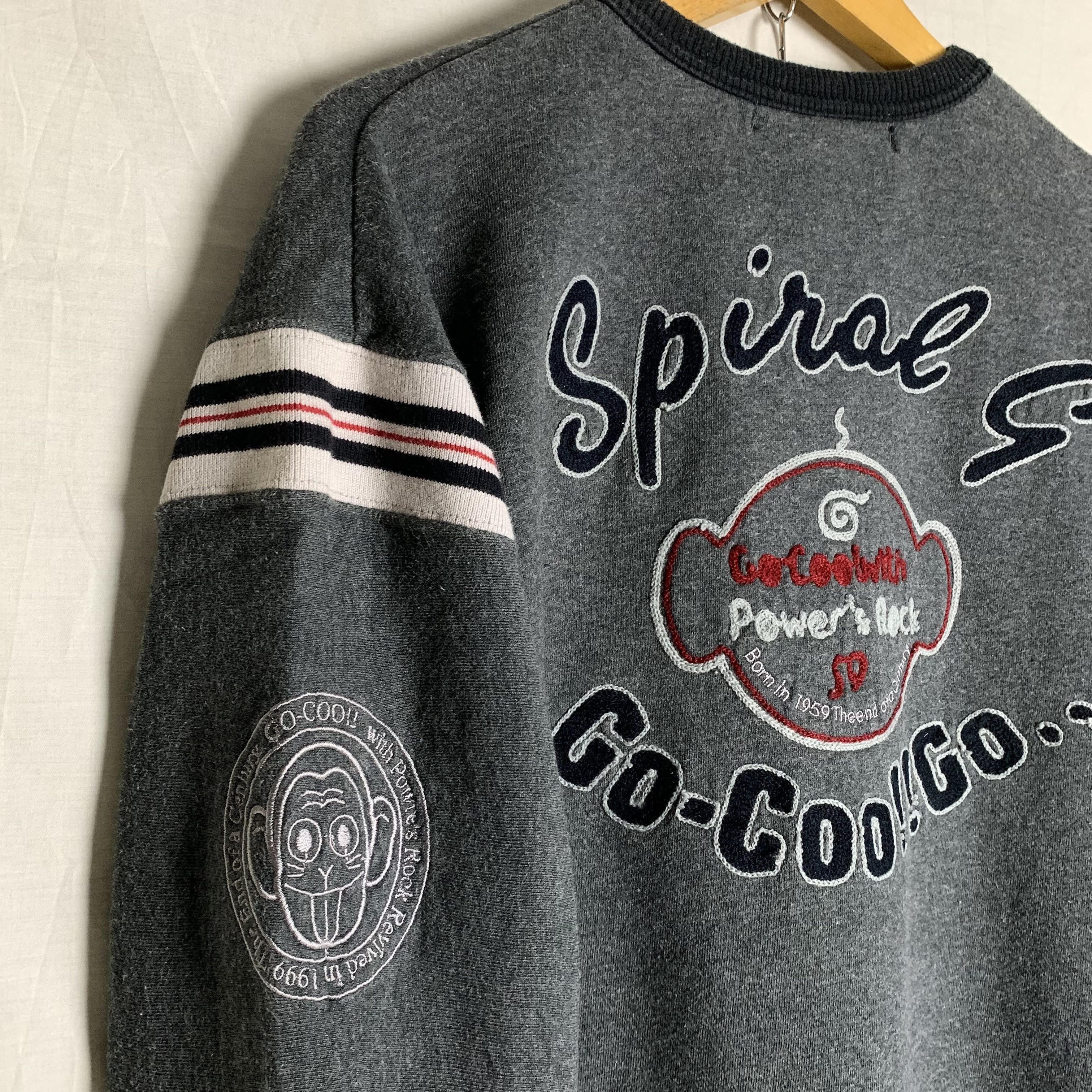 Japanese Brand Vintage Power's Rock Spiral G Sweatshirt Crewneck Size US L / EU 52-54 / 3 - 3 Thumbnail