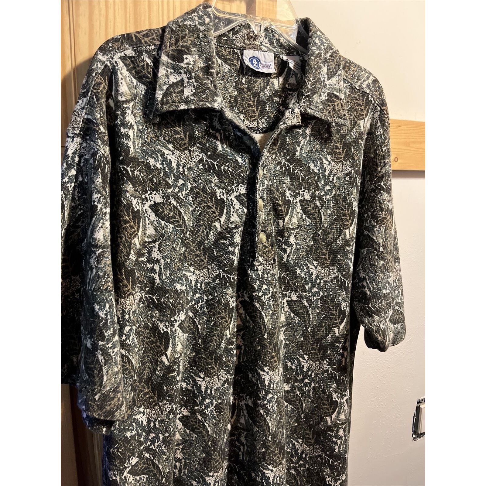 Other Arizona Jean Co. Men’s M Floral Button Cotton Hawaiian polo Size US M / EU 48-50 / 2 - 6 Thumbnail