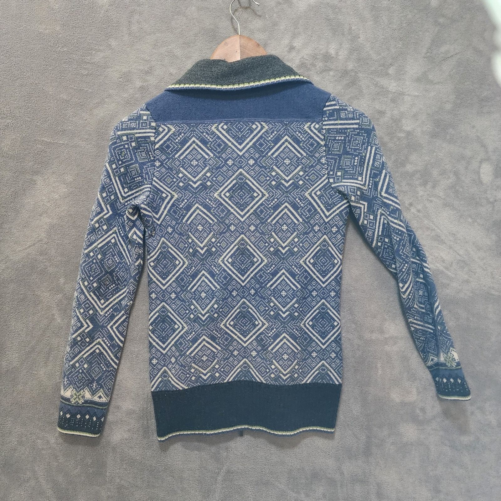 Eddie Bauer Eddie Bauer Women's XS Purple Nordic Merino Zip Vintage Size XS / US 0-2 / IT 36-38 - 2 Thumbnail