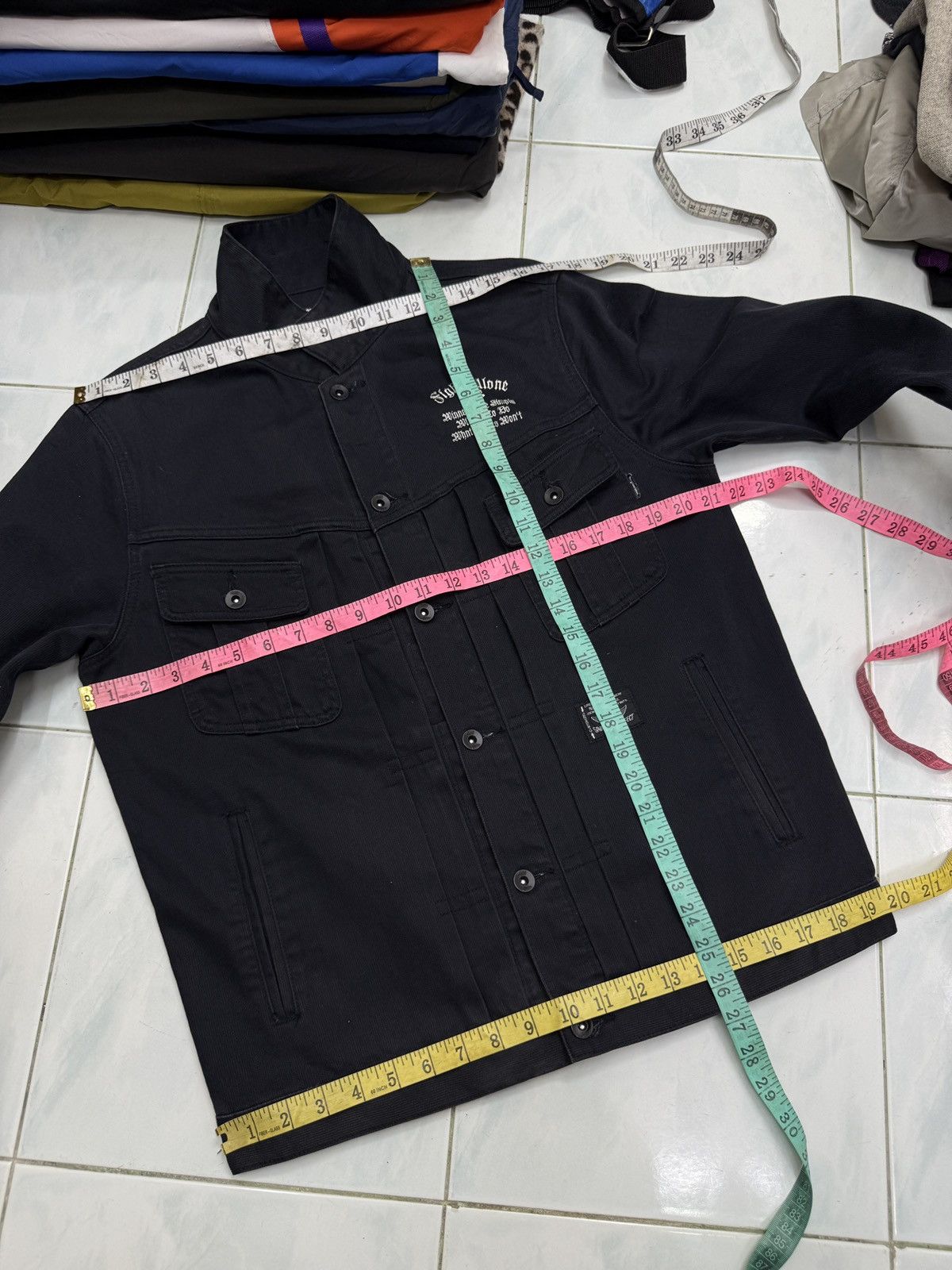Neighborhood 🔥🔥🔥ARCHIVE VINTAGE NEIGHBORHOOD TRUCKER JACKET Size US L / EU 52-54 / 3 - 19 Thumbnail
