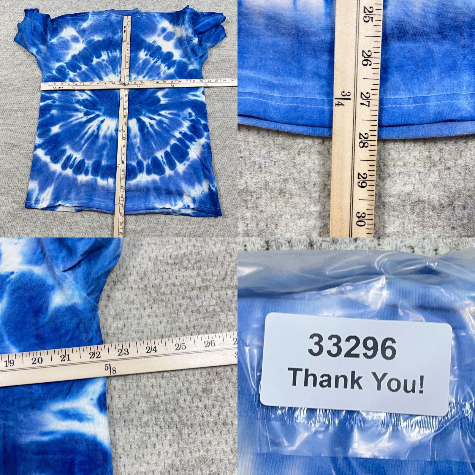 Vintage VINTAGE Scooby-Doo Shirt Men XL Blue Tie Dye Tee Hippie 90s Y2K Promo Graphic Print Logo Movie 80s Retro USA Scooter? Size US XL / EU 56 / 4 - 8 Thumbnail