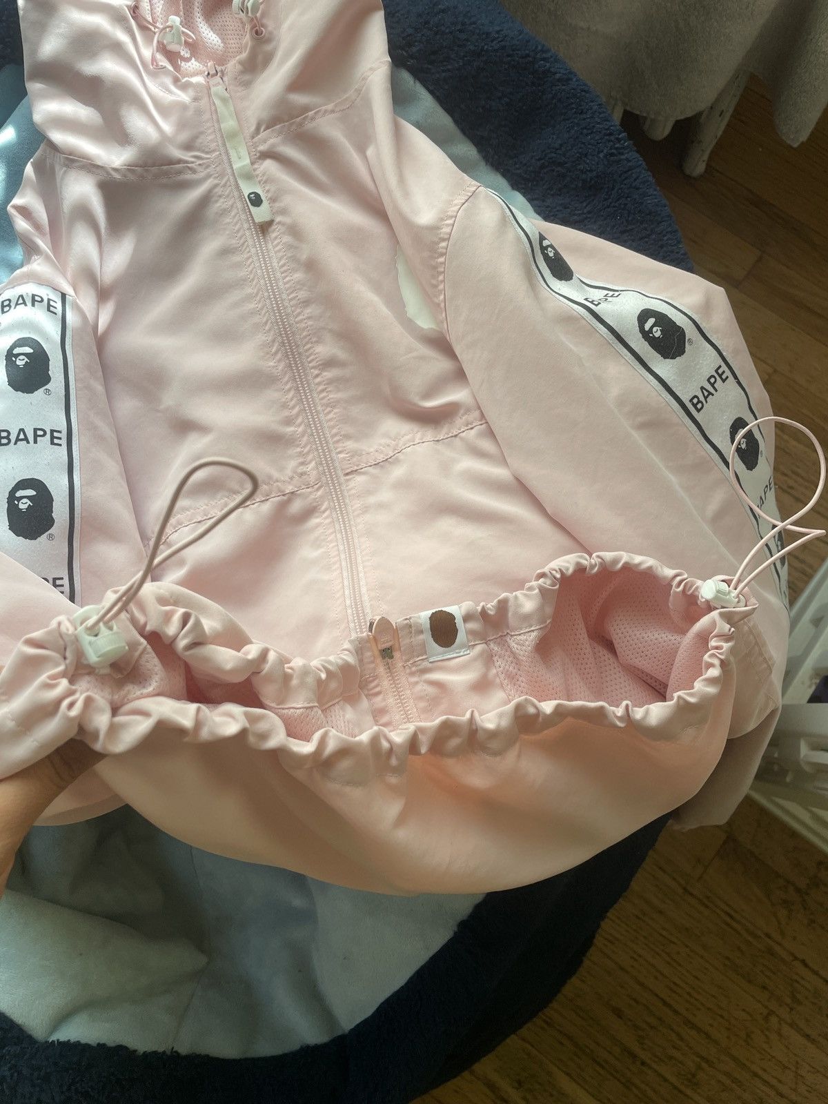 Bape Light Pink Bape Jacket Size XS / US 0-2 / IT 36-38 - 3 Thumbnail