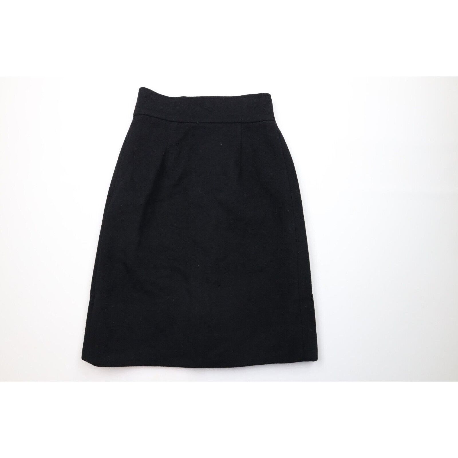 Vintage Vintage 50s 60s Rockabilly Goth Heavyweight Wool Skirt Size 27" / US 4 / IT 40 - 8 Thumbnail