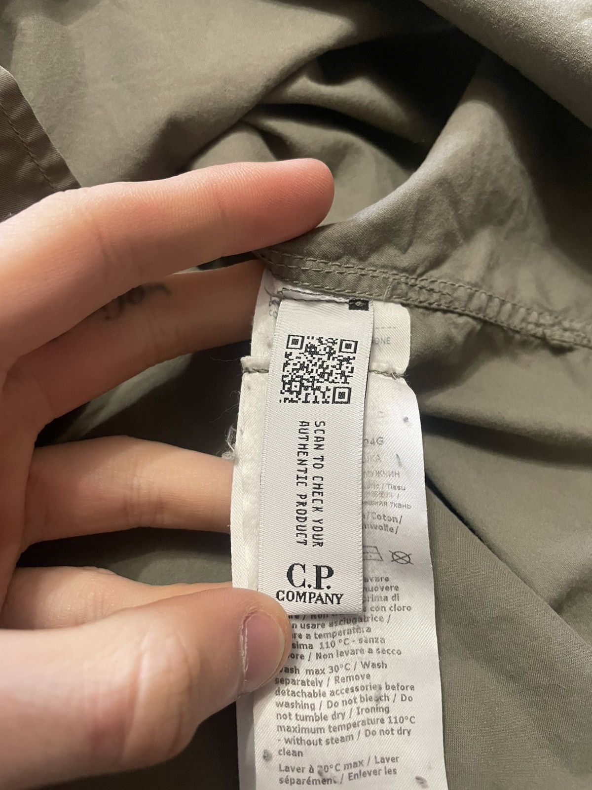 C.P. Company CP Company Khaki Owershirt Jacket Size US M / EU 48-50 / 2 - 11 Thumbnail