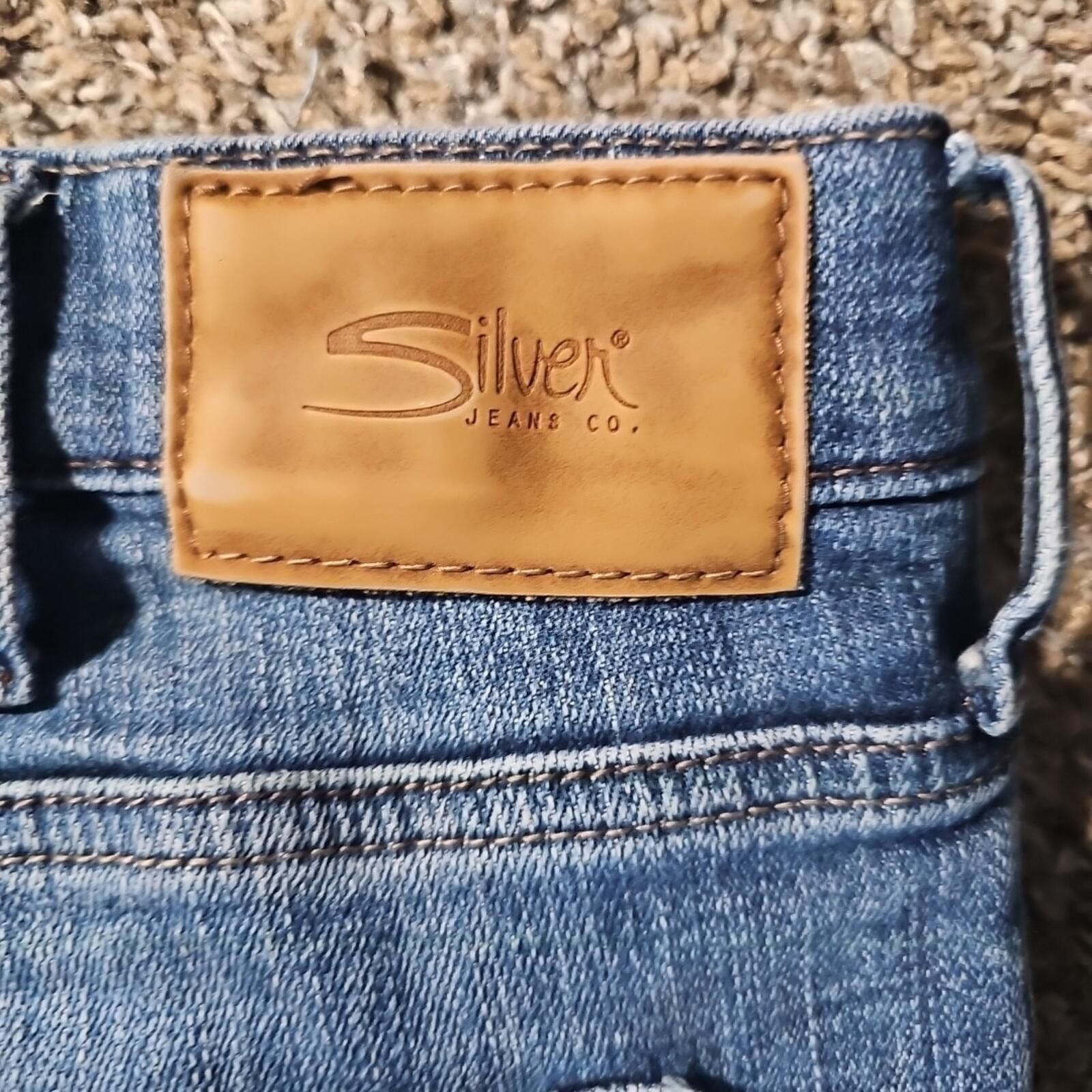 Silver Jeans Co. Silver Jeans Allan Mens 36x34 Jeans Size US 36 / EU 52 - 6 Thumbnail