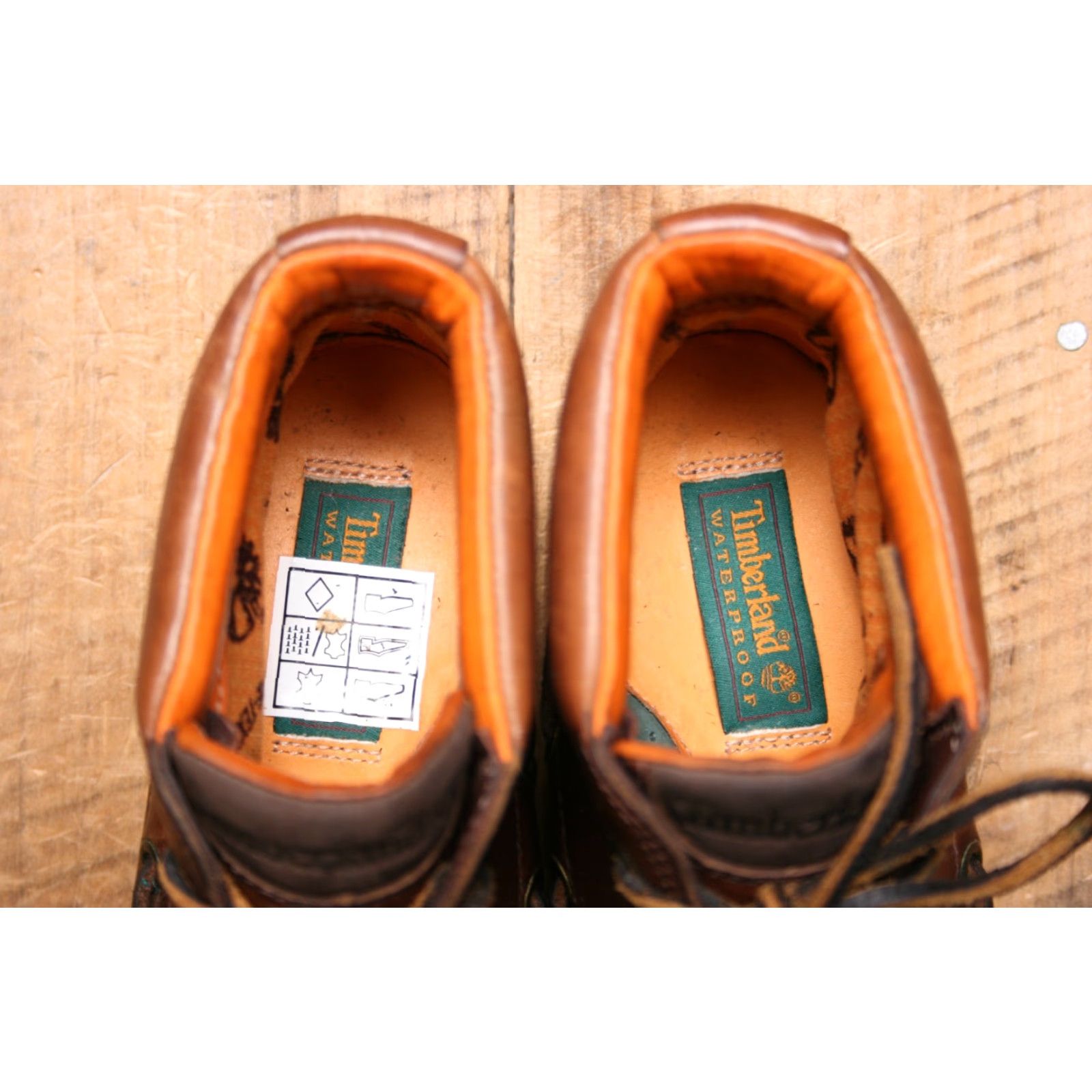 Timberland Vintage Timberland Brown Leather Gore-Tex Ankle Boots Women's 8.5 M (Fit 8 N) Boot Size US 8 / IT 38 - 6 Thumbnail