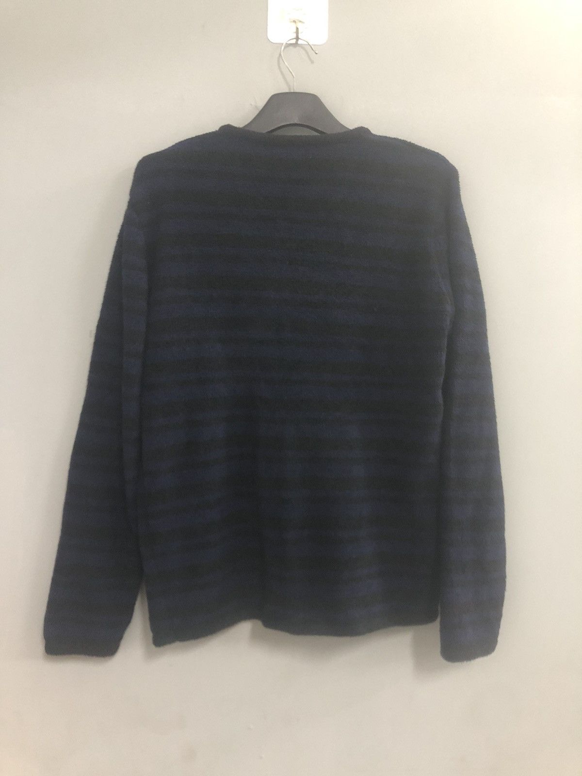 Japanese Brand SEMANTIC DESIGN Fleece Sweatshirt V Neck Shirt Striped Size US L / EU 52-54 / 3 - 5 Thumbnail