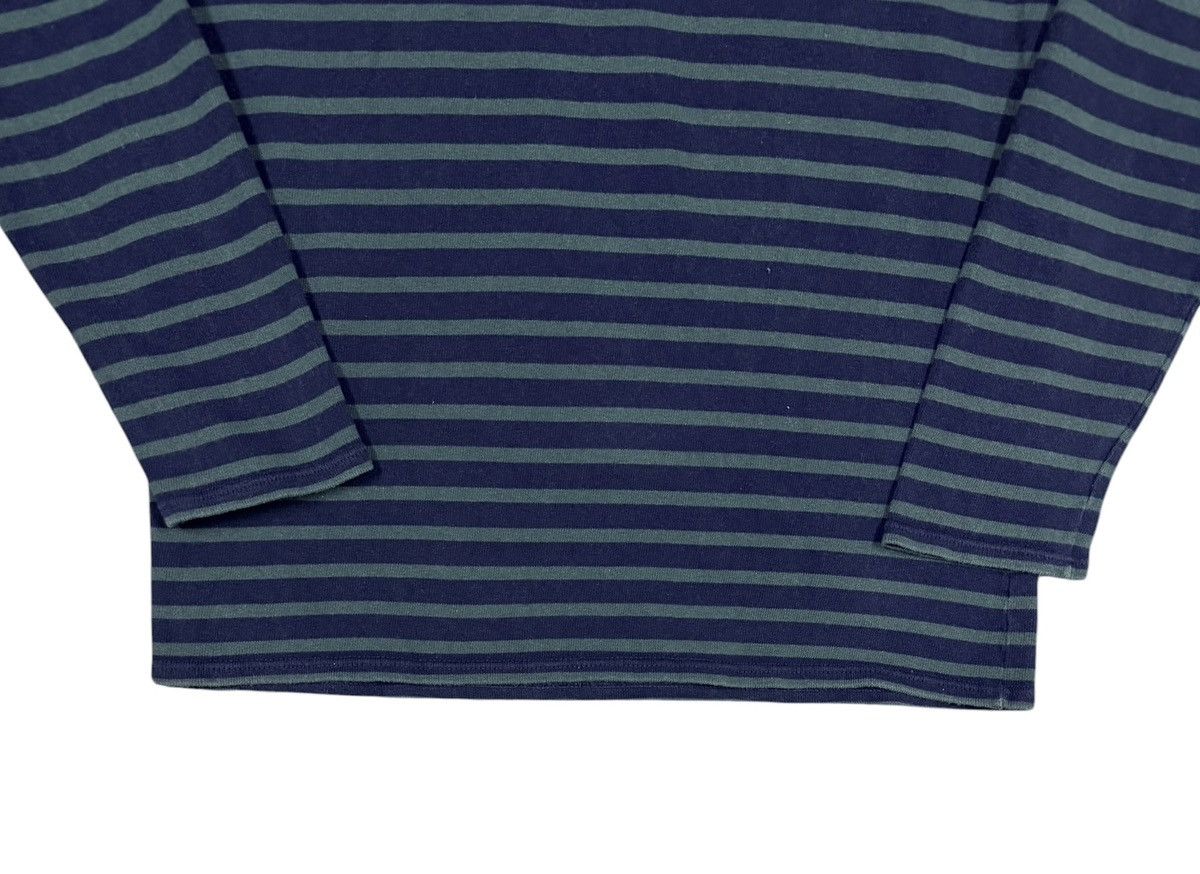 Saint James Vtg🔥Saint James Boat neck Heavy Cotton L/s Striped Tee Size US M / EU 48-50 / 2 - 9 Thumbnail