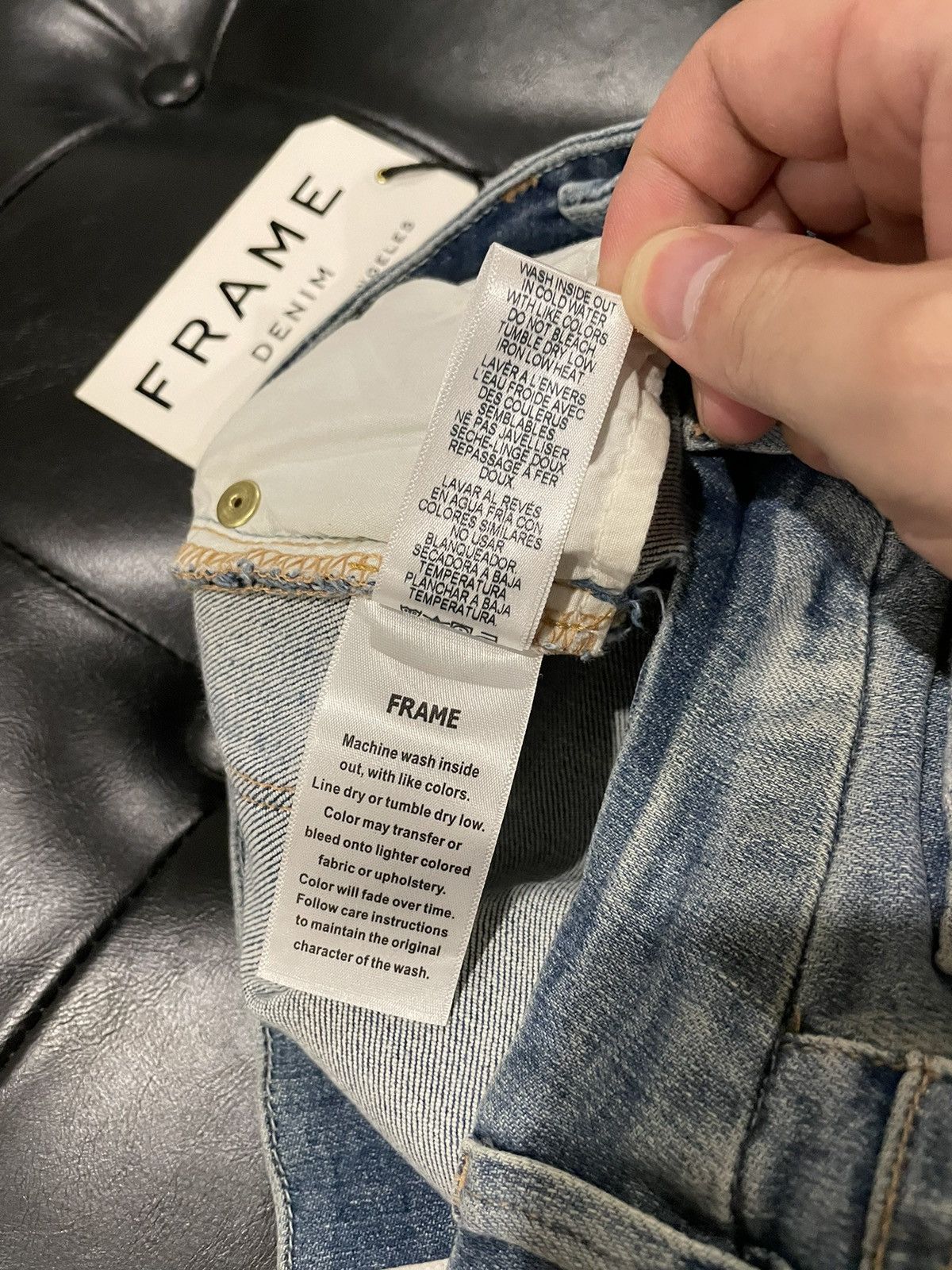 Frame Frame Washed bell-bottom Jeans Size 25" / US 0 / IT 36 - 7 Thumbnail