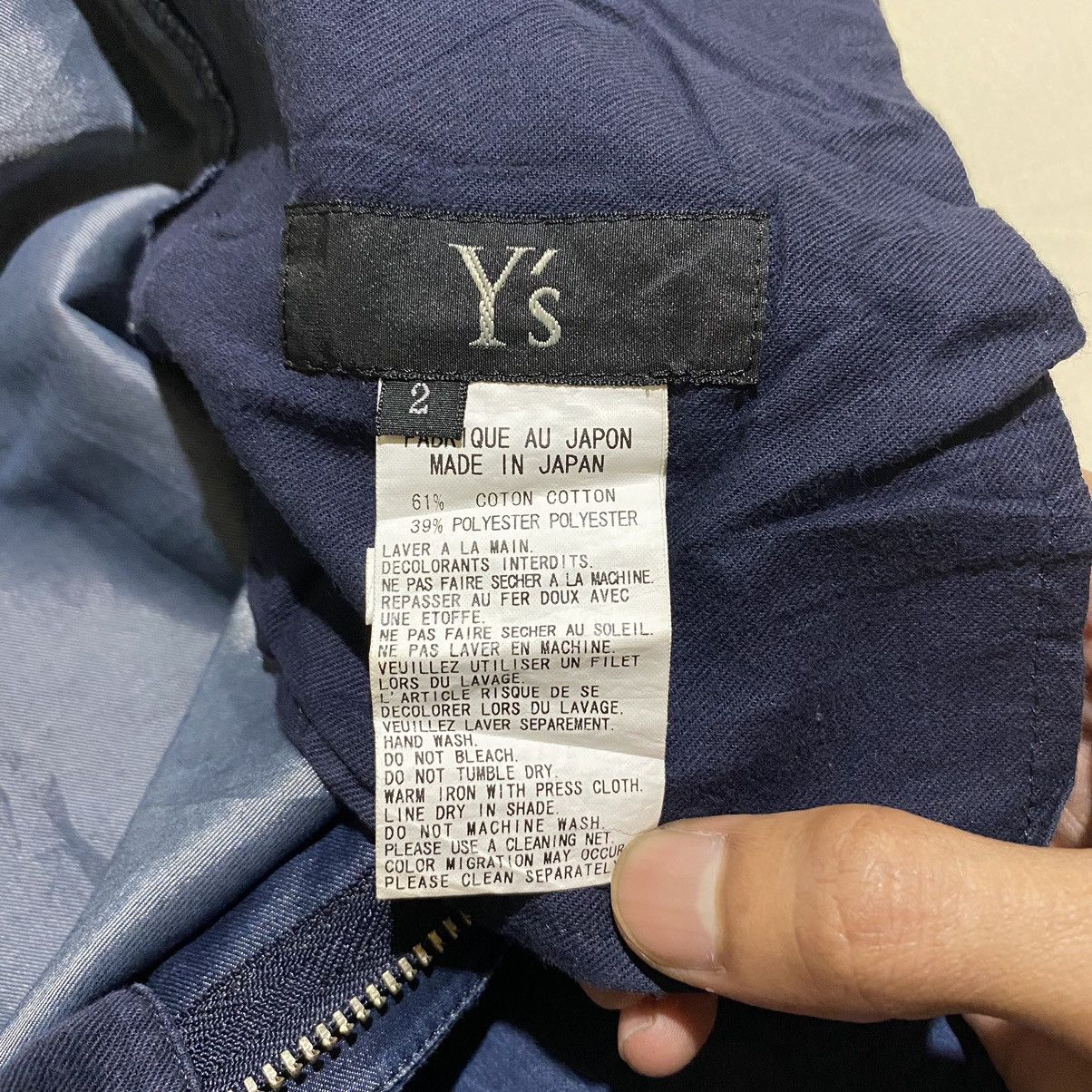 Y's Y’s Yohji Yamamoto Super Wide Pants Size US 32 / EU 48 - 4 Thumbnail