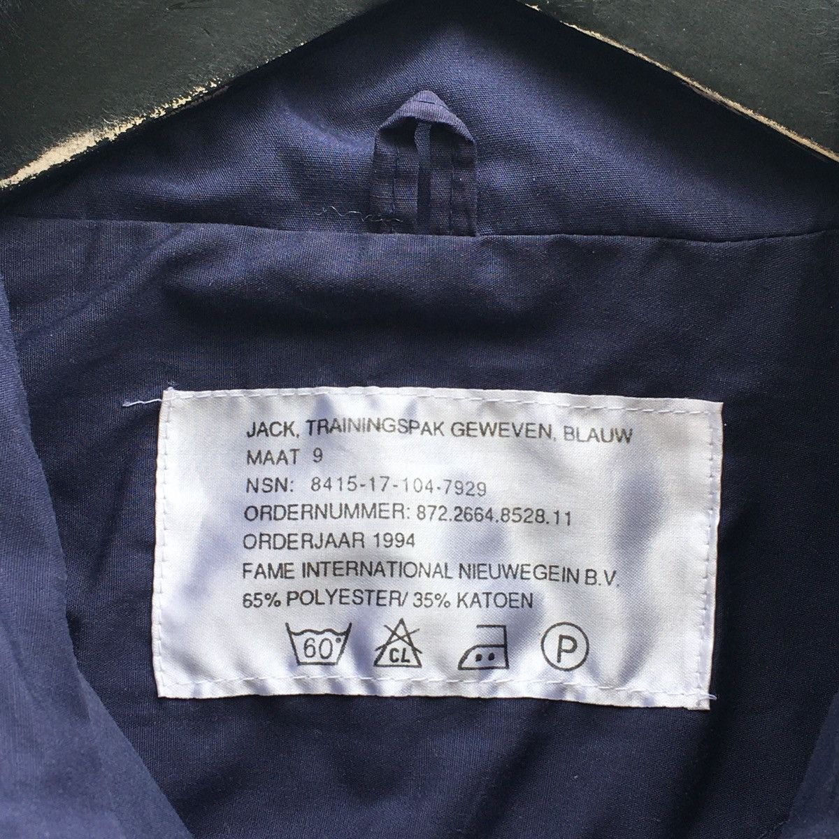 Vintage Military Track Jacket Size US XXL / EU 58 / 5 - 4 Thumbnail