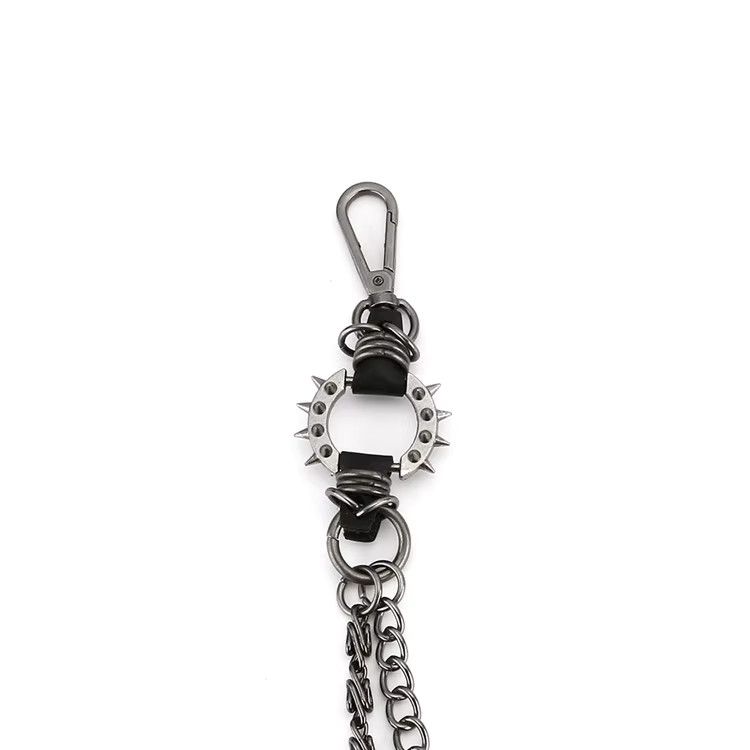 Jewelry Gothic Rock Pants Trousers Jean Wallet Waist Pant Chain Size ONE SIZE - 5 Thumbnail