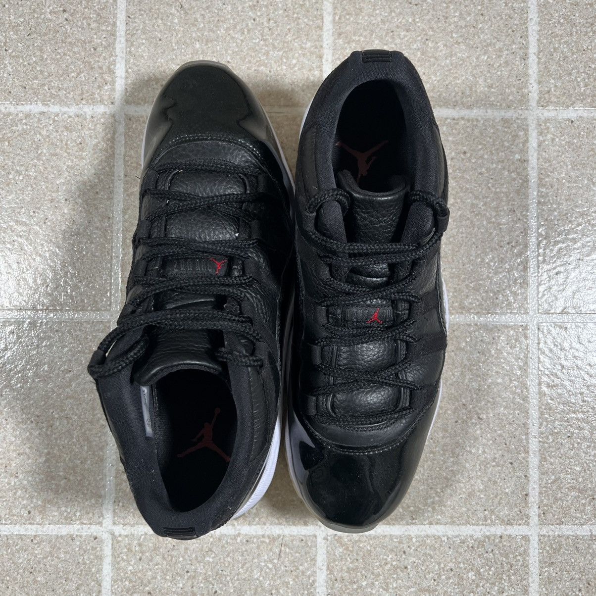 Jordan Brand Air Jordan 11 Retro Low 72-10 Mens Size 10.5 Black Size US 10.5 / EU 43-44 - 5 Thumbnail