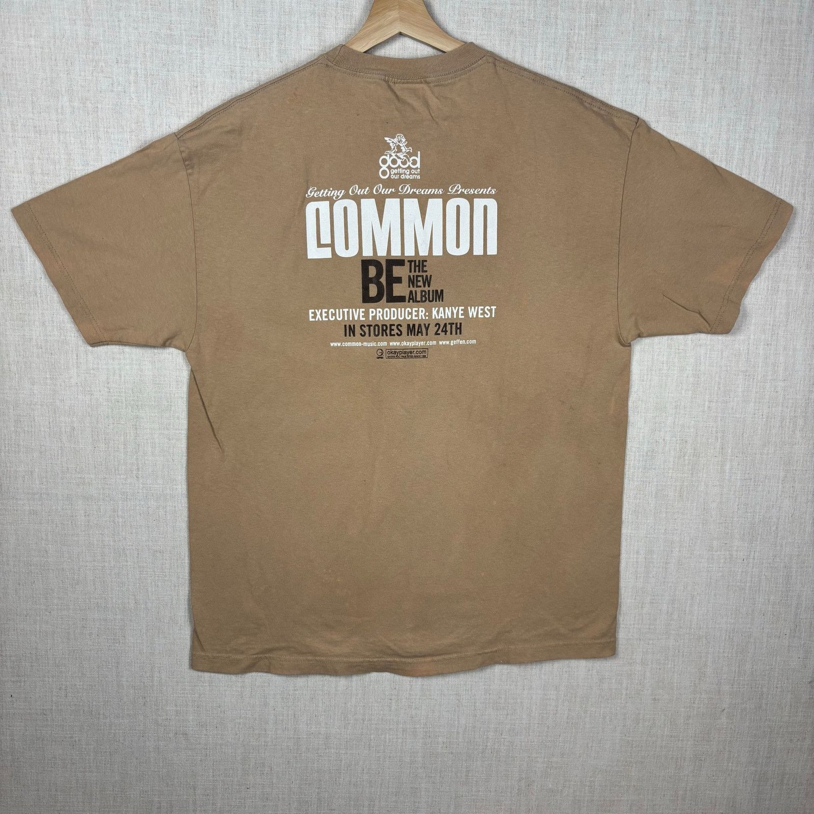 Alstyle Common Rap Tee Official "Be" Album Kanye West 2005 XL Shirt Size US XL / EU 56 / 4 - 4 Thumbnail