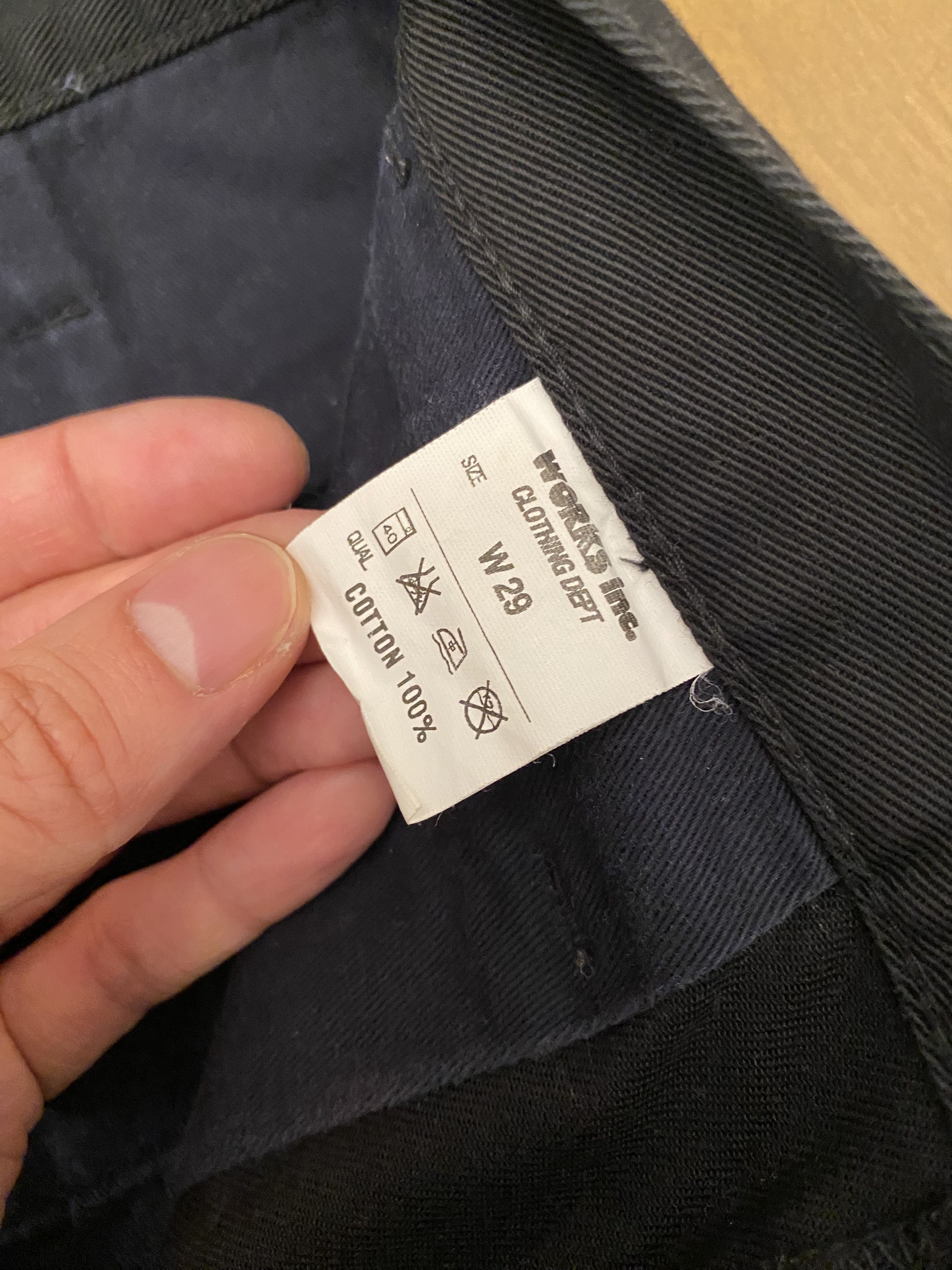 Iron Heart Iron Heart Black Chino Selvedge Made in Japan Size US 29 - 5 Thumbnail