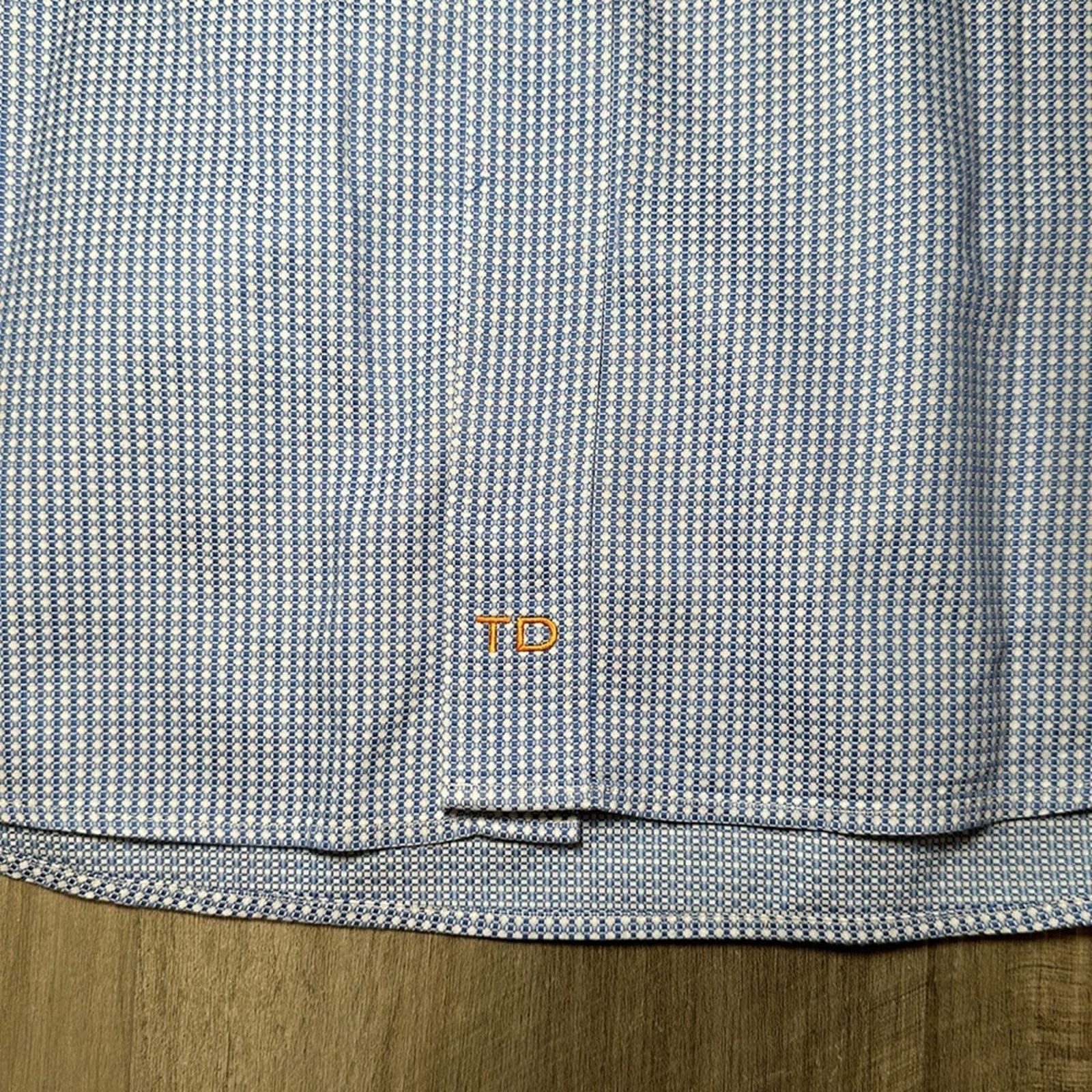 Thomas Dean Thomas Dean Shirtmaker’s Cloth Long Sleeve - 2XLT Size US XXL / EU 58 / 5 - 5 Thumbnail